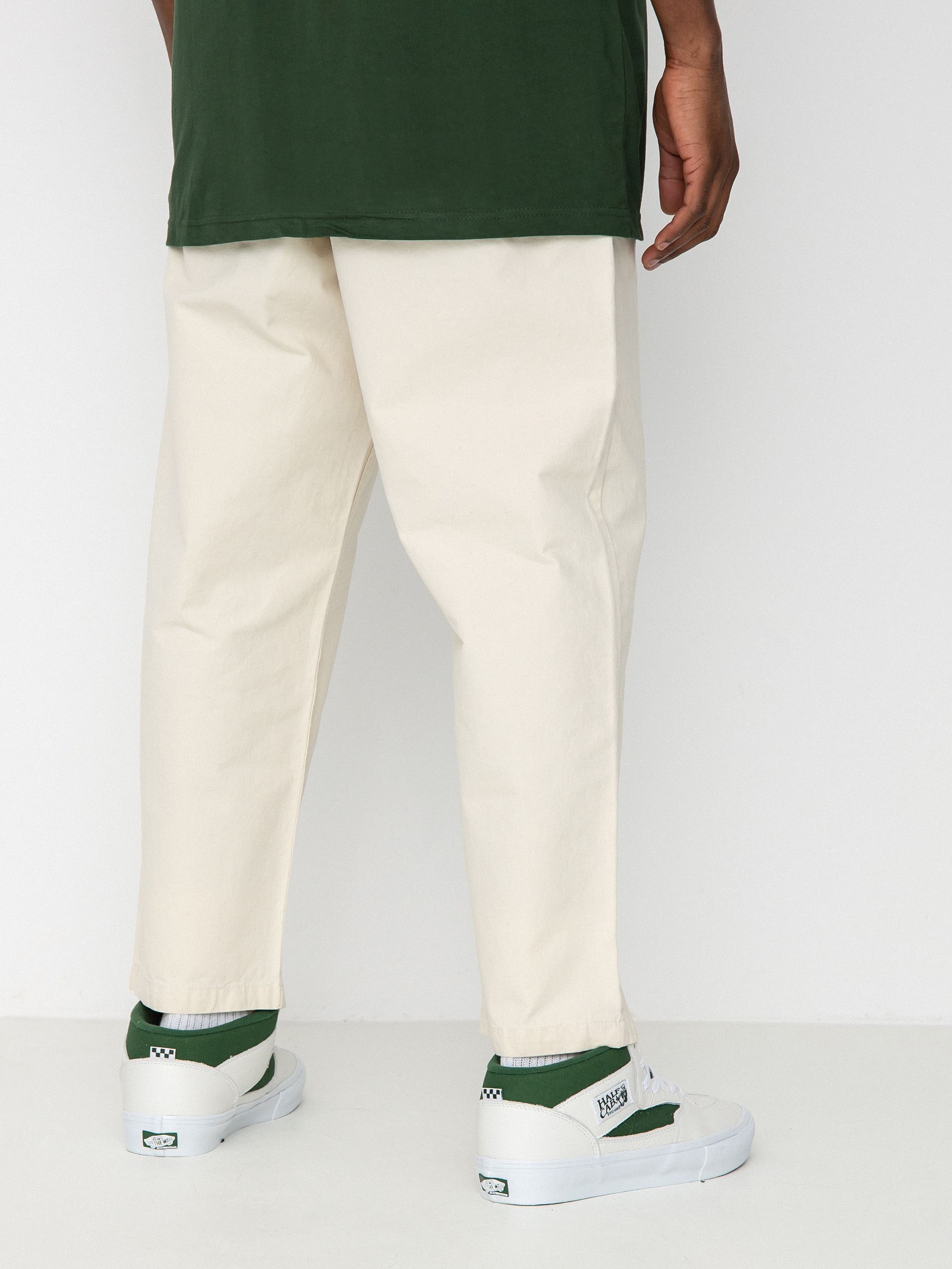 Vans Range Loose Cropped Elastic Waist Kisnadrág (natural cotton)