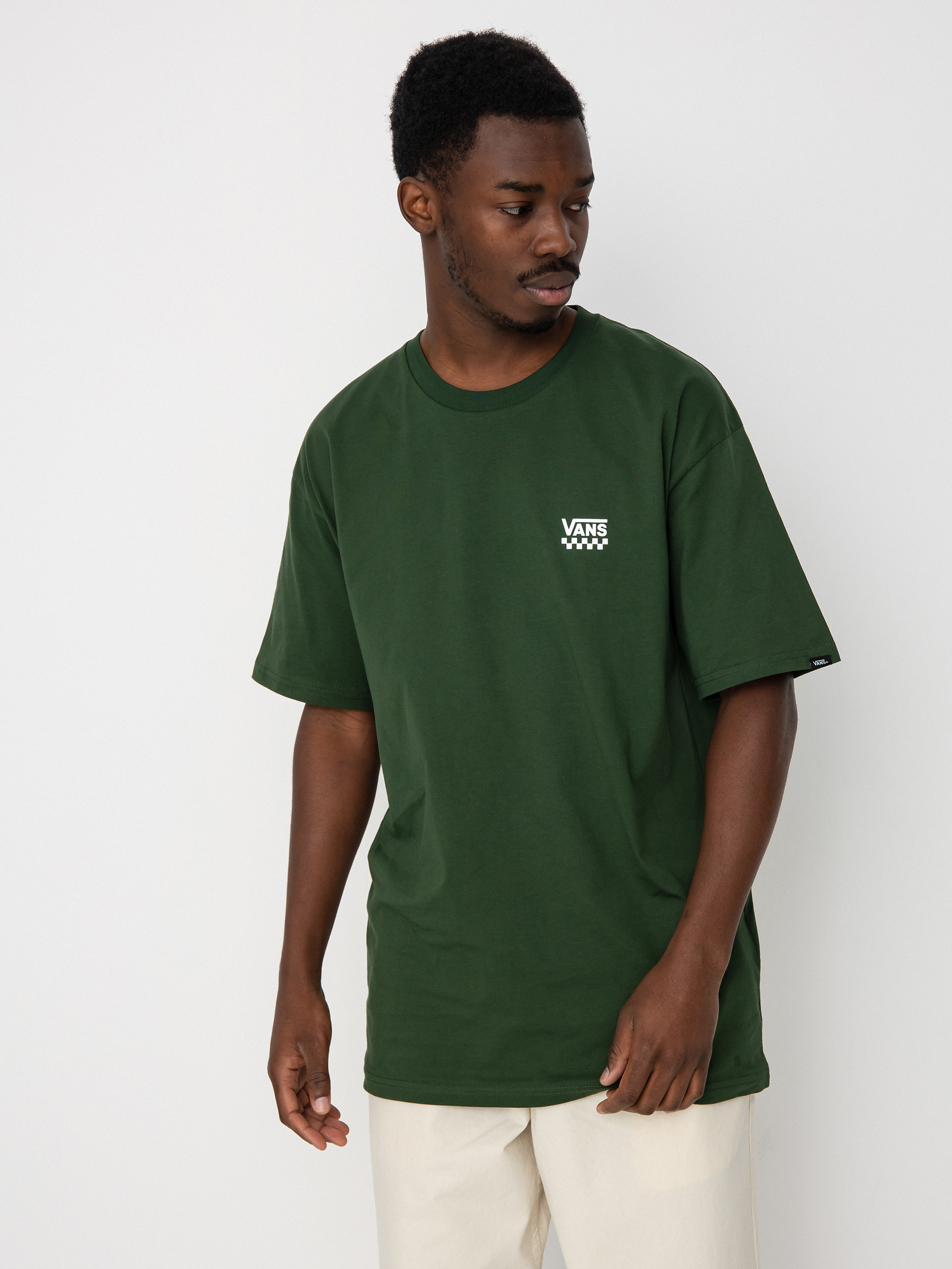 Vans Left Chest Logo II póló (mountain view/white)