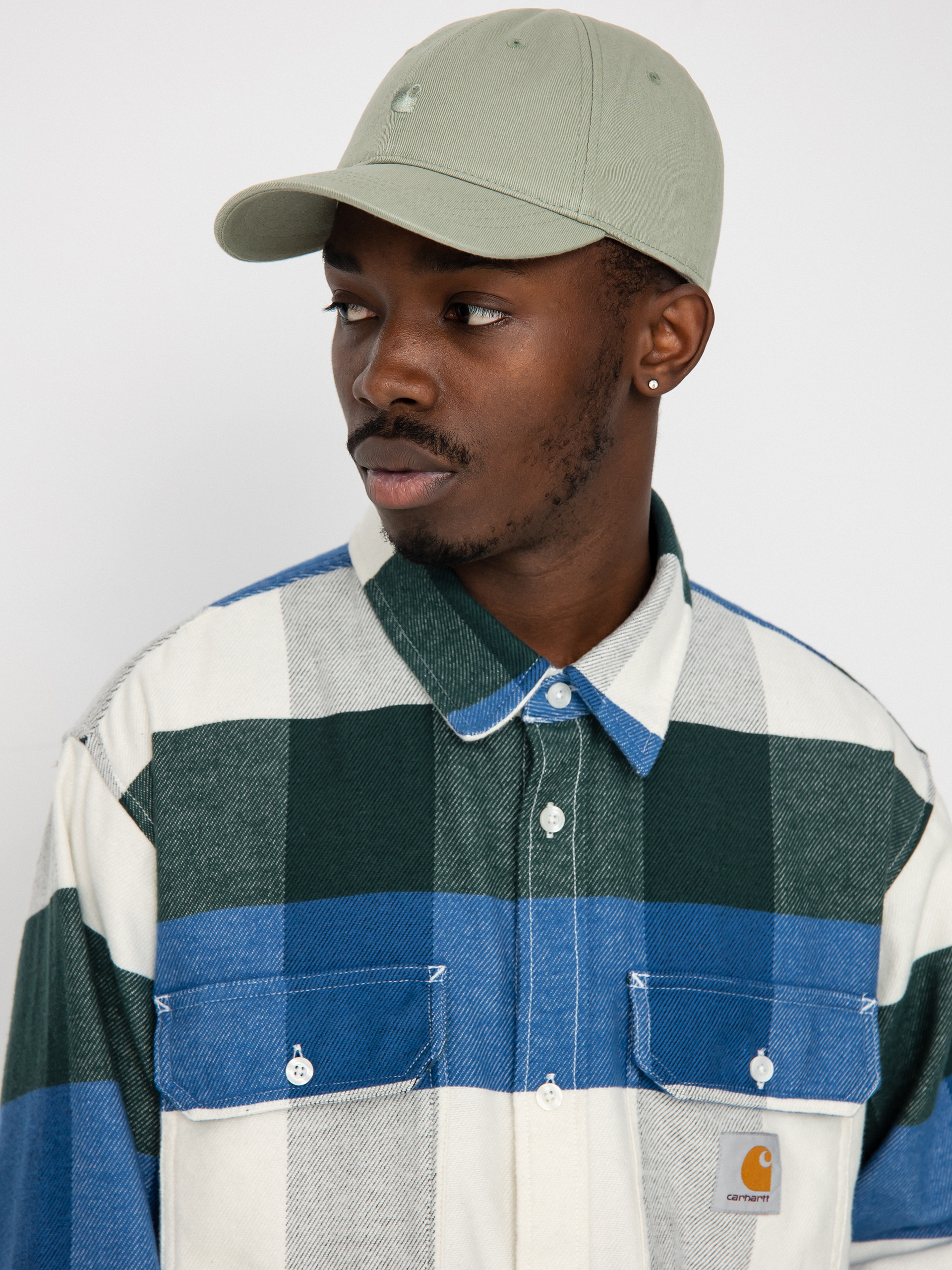 Carhartt WIP Lyman Ing (lyman check discovery green)