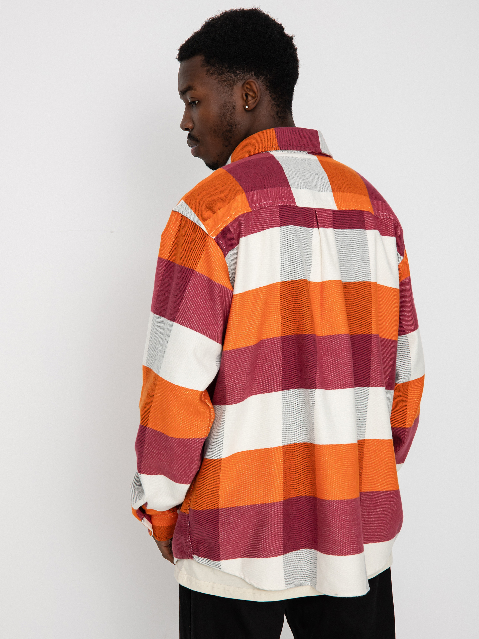 Carhartt WIP Lyman Ing (lyman check kumquat)