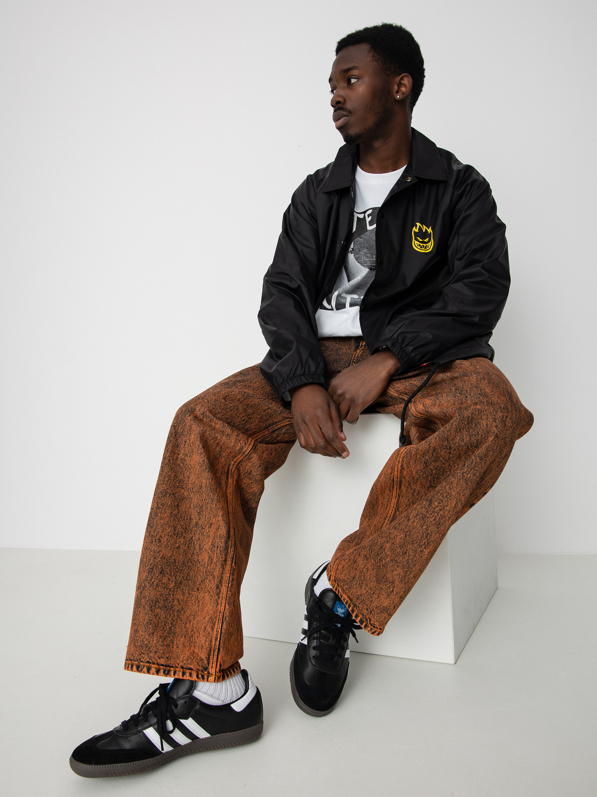 Spitfire Classic Vortex Dzseki (black w/yellow prints)