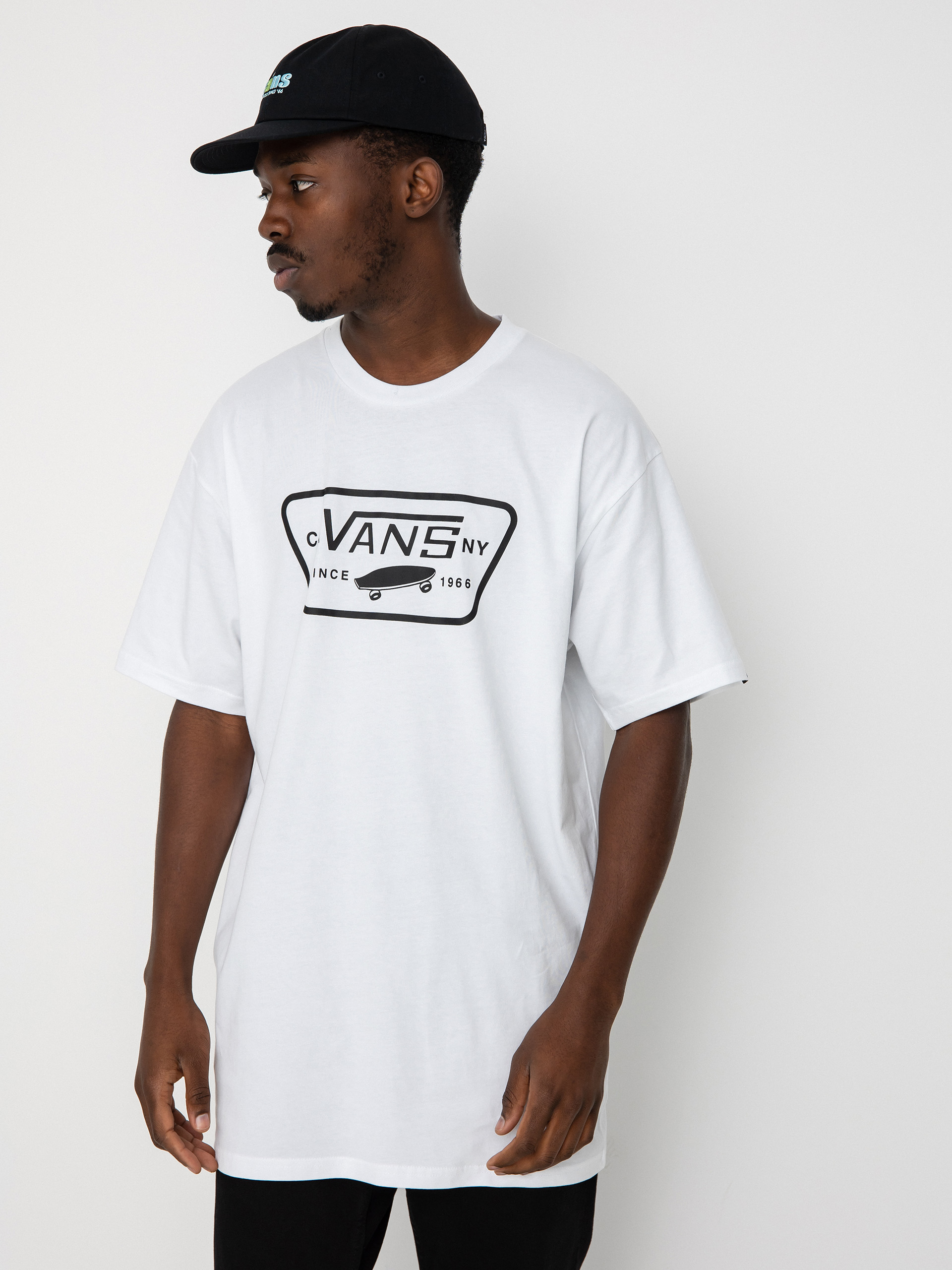 Vans Full Patch Ujjatlan felső (white/black)