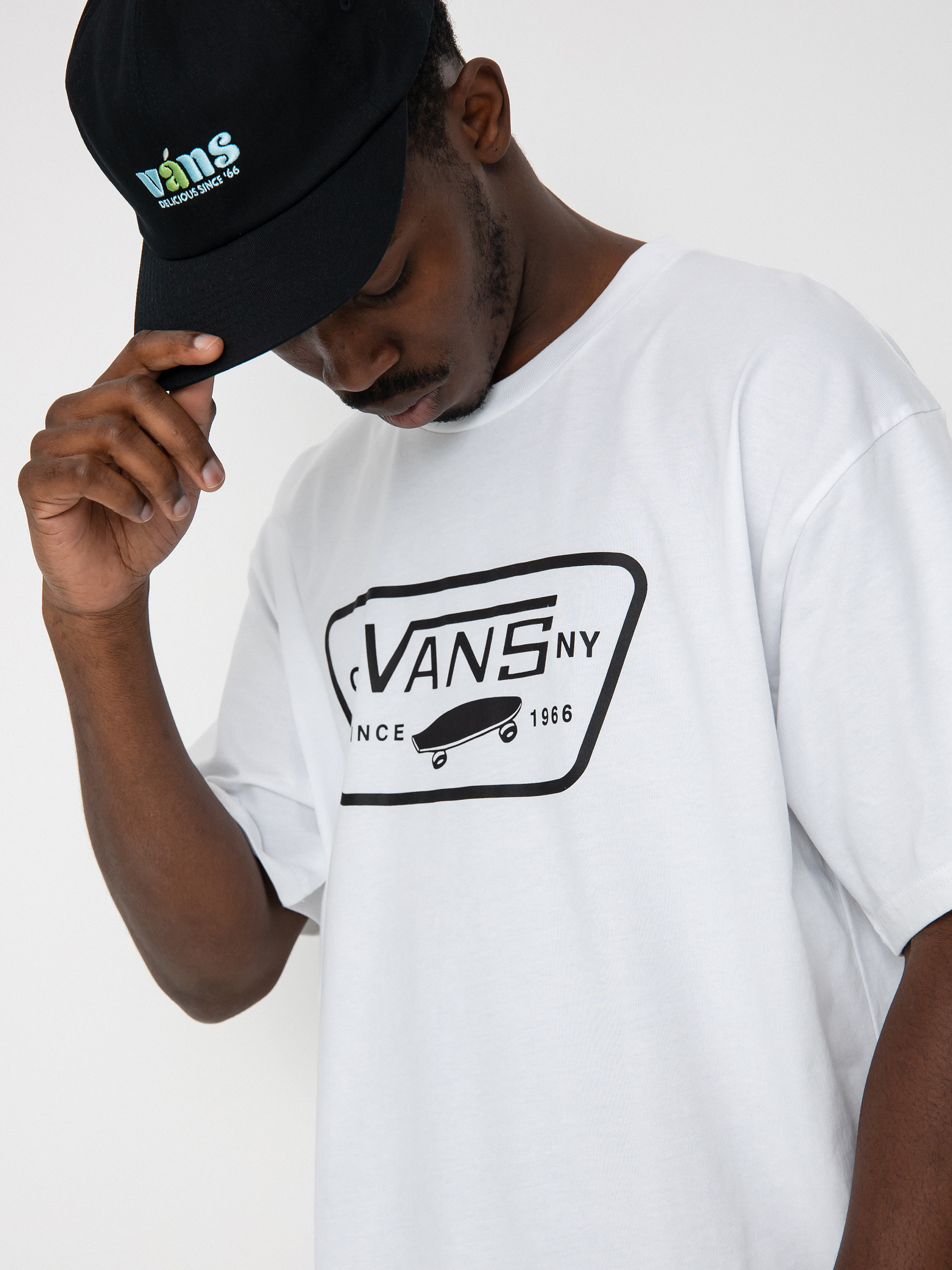 Vans Full Patch Ujjatlan felső (white/black)