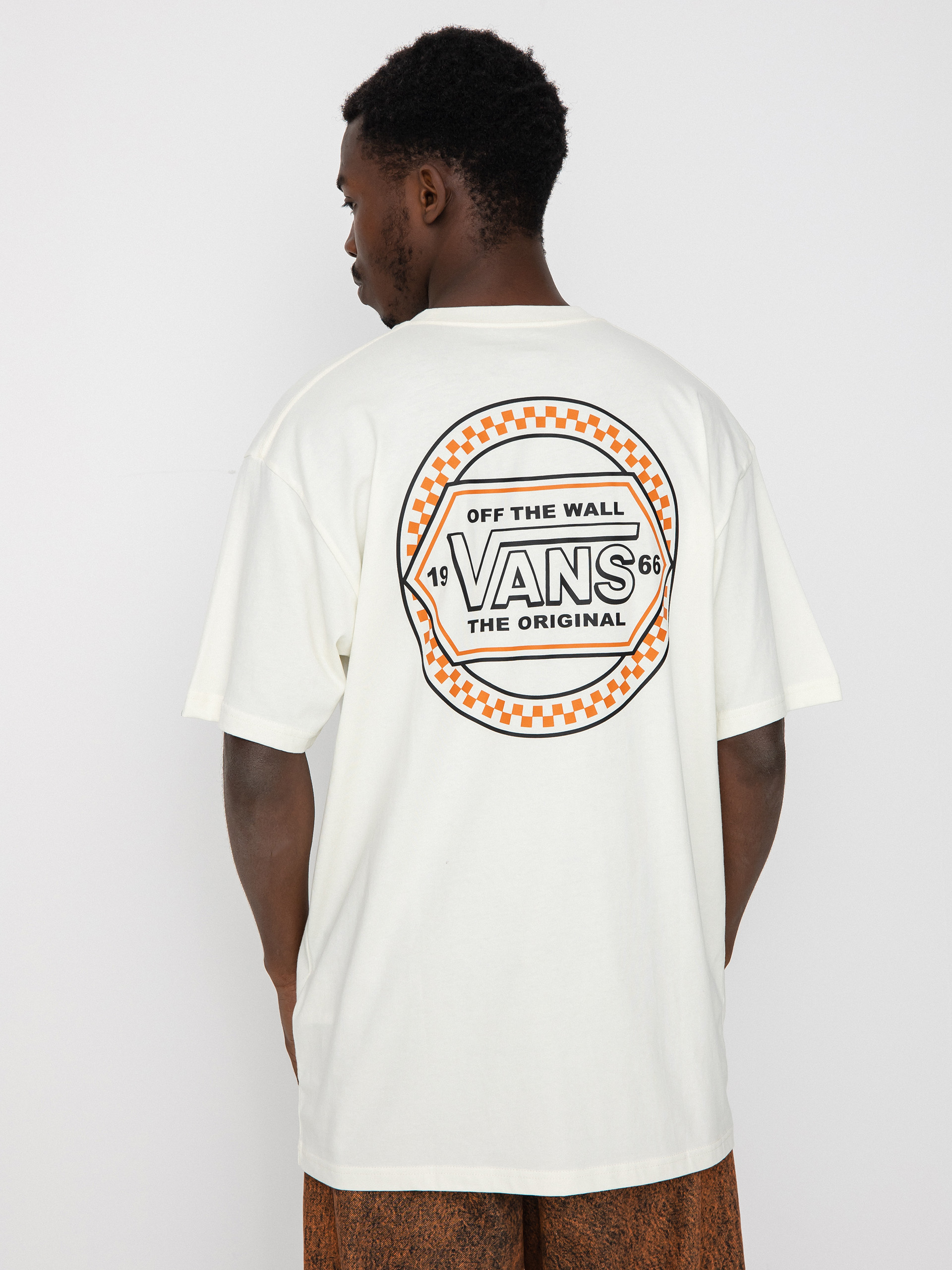 Vans Circle Checker Drop V póló (marshmallow)