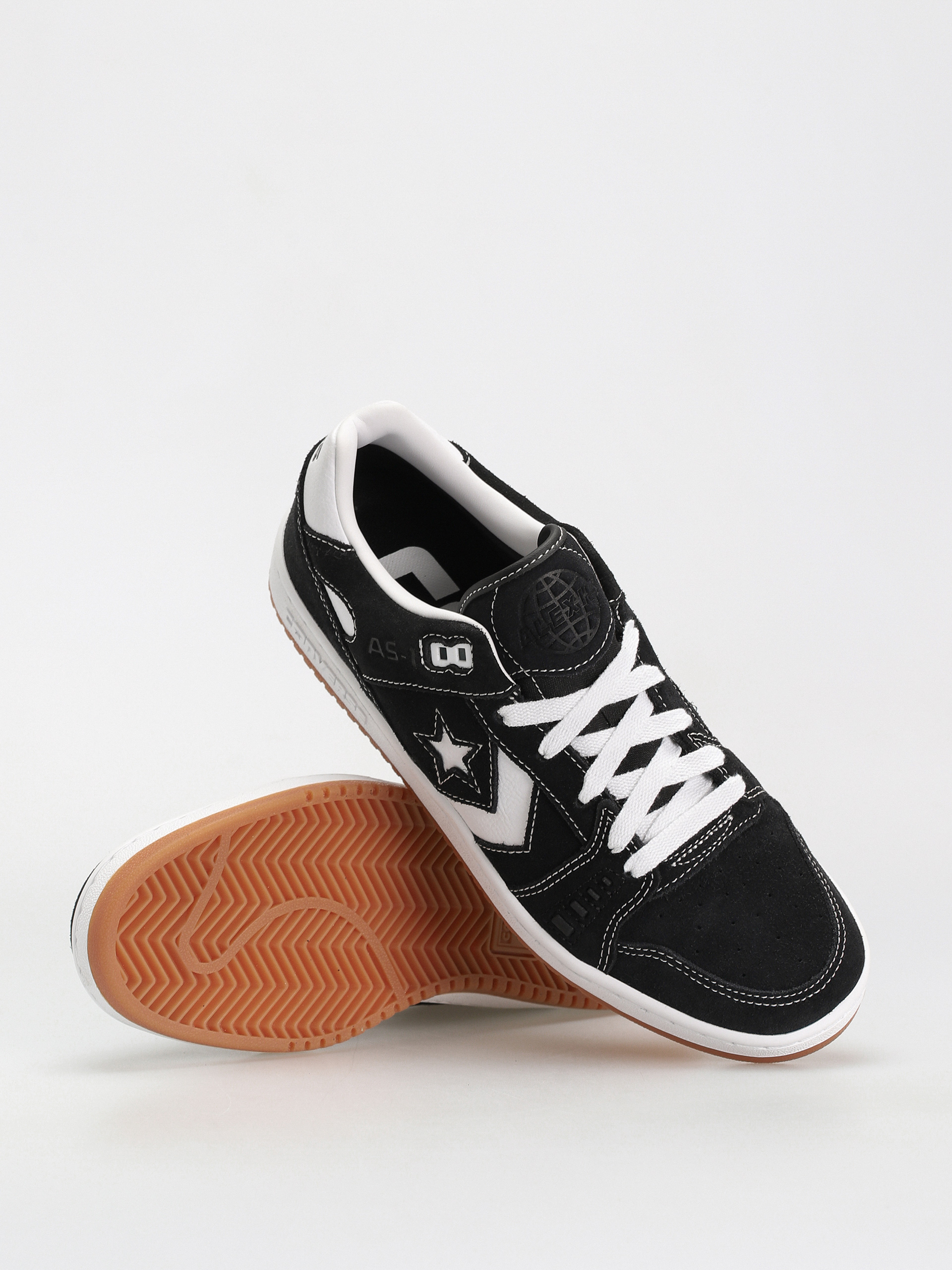Converse AS 1 Pro Ox Cipők (black/white/gum)