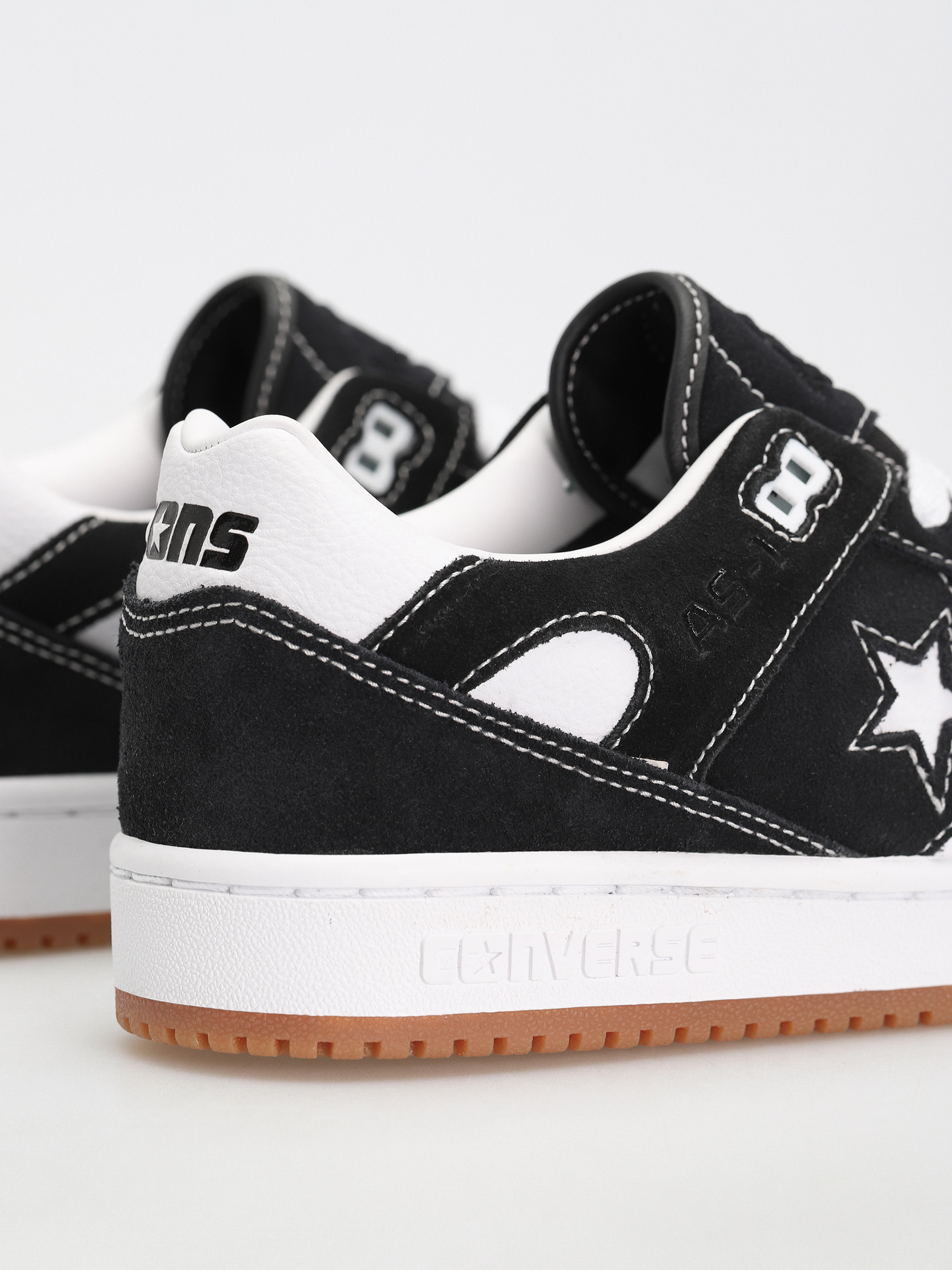Converse AS 1 Pro Ox Cipők (black/white/gum)