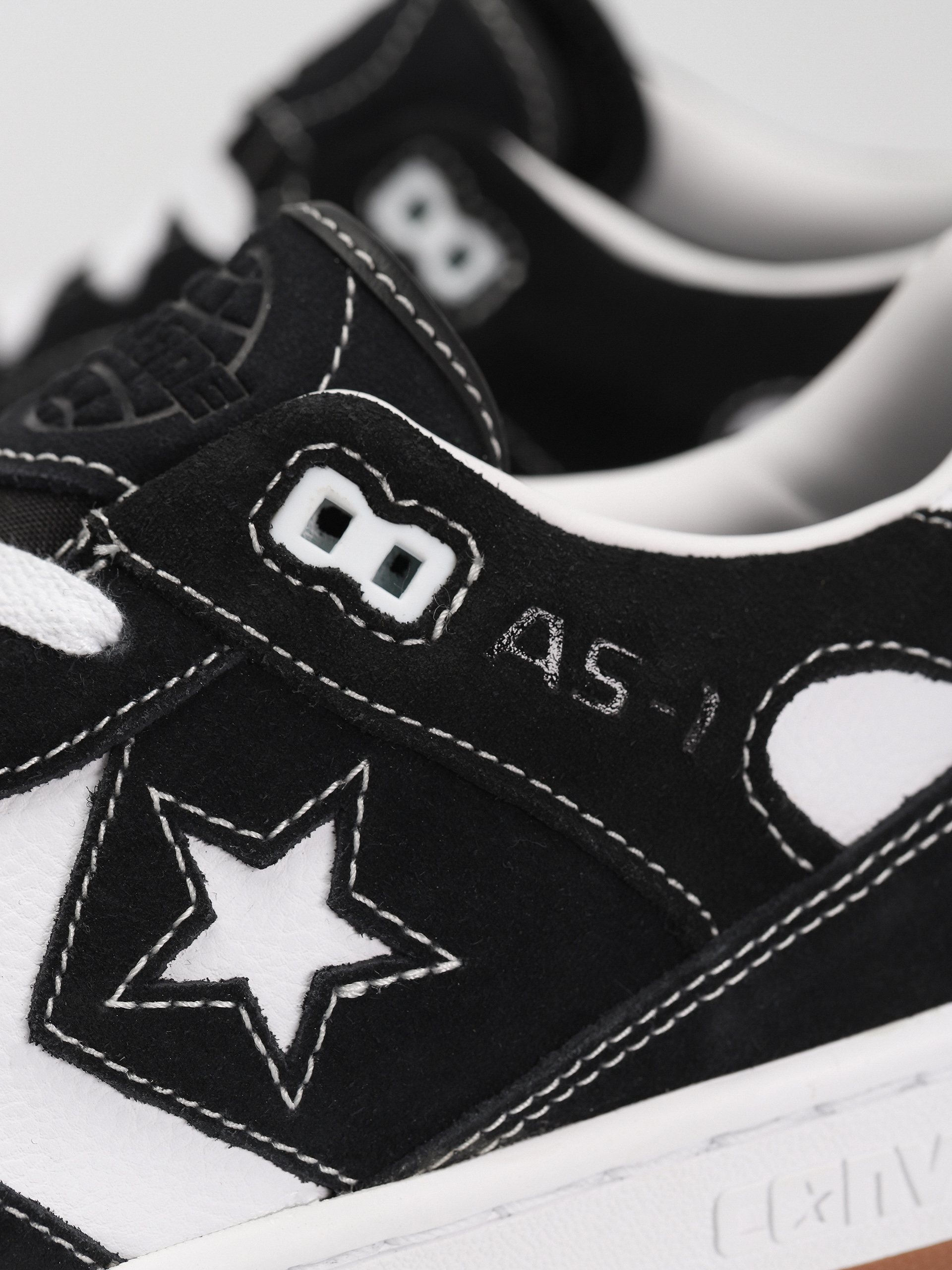 Converse AS 1 Pro Ox Cipők (black/white/gum)