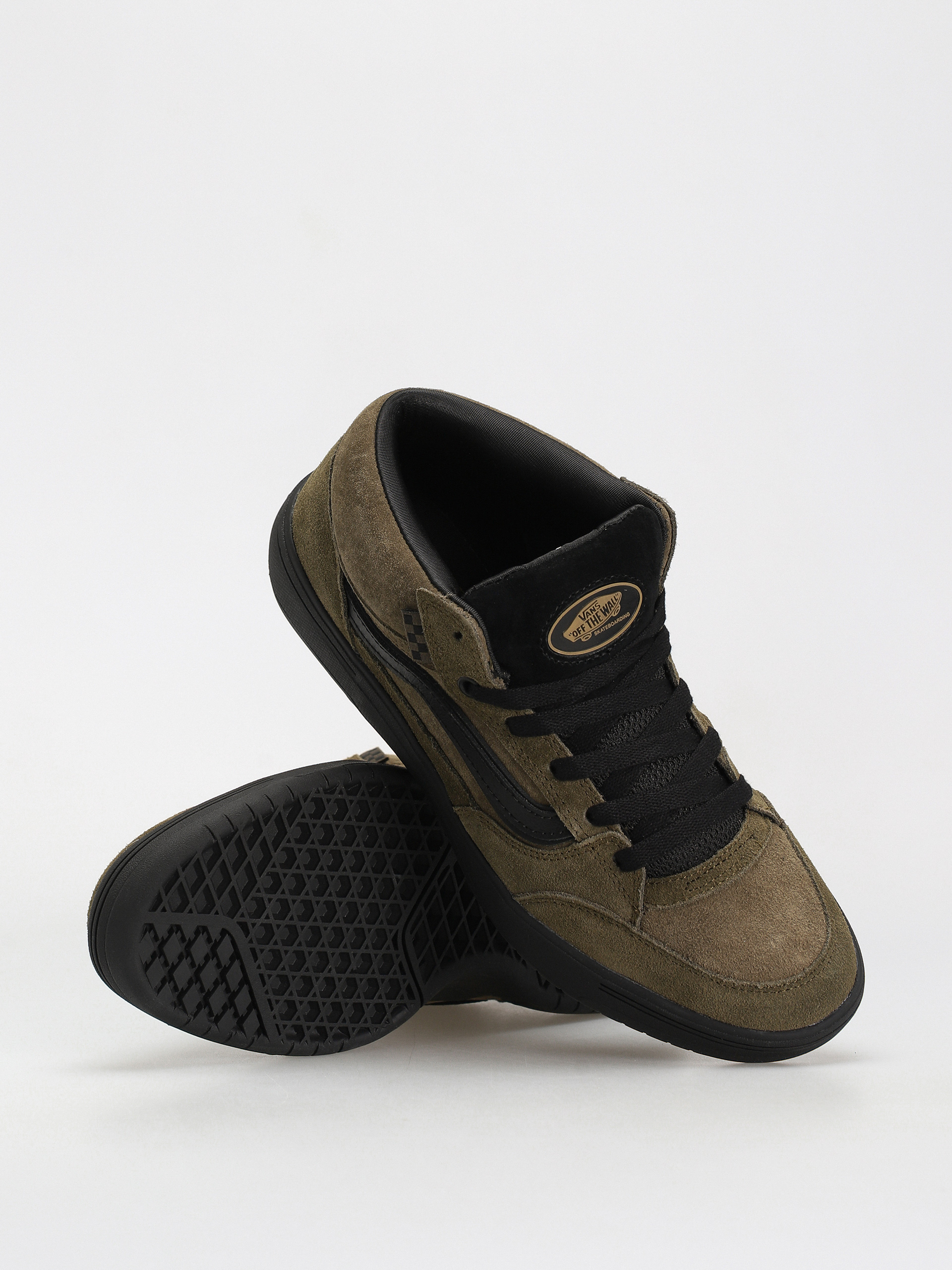 Vans Zahba Mid X Beatrice Domond Cipők (dark olive)