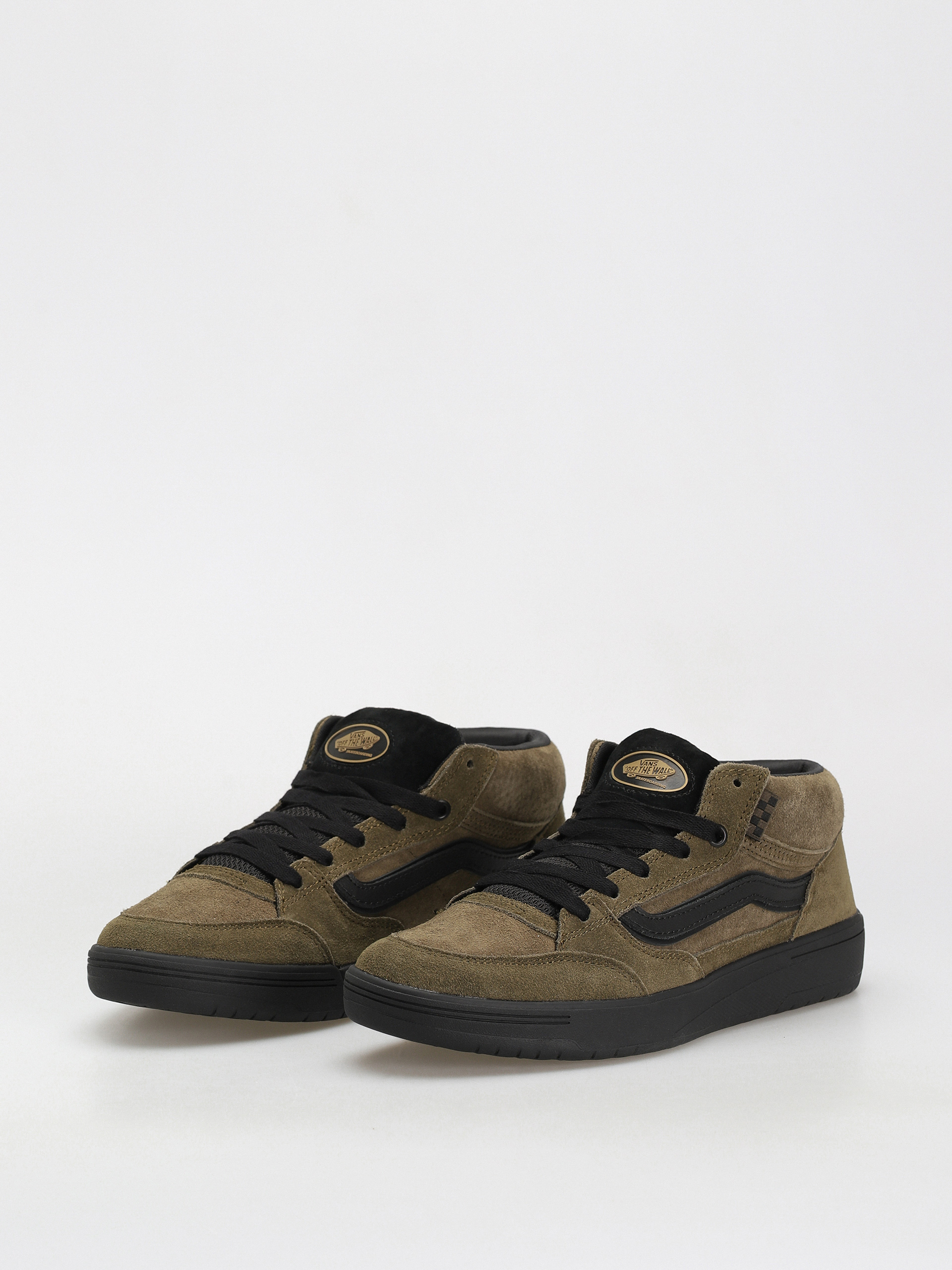 Vans Zahba Mid X Beatrice Domond Cipők (dark olive)