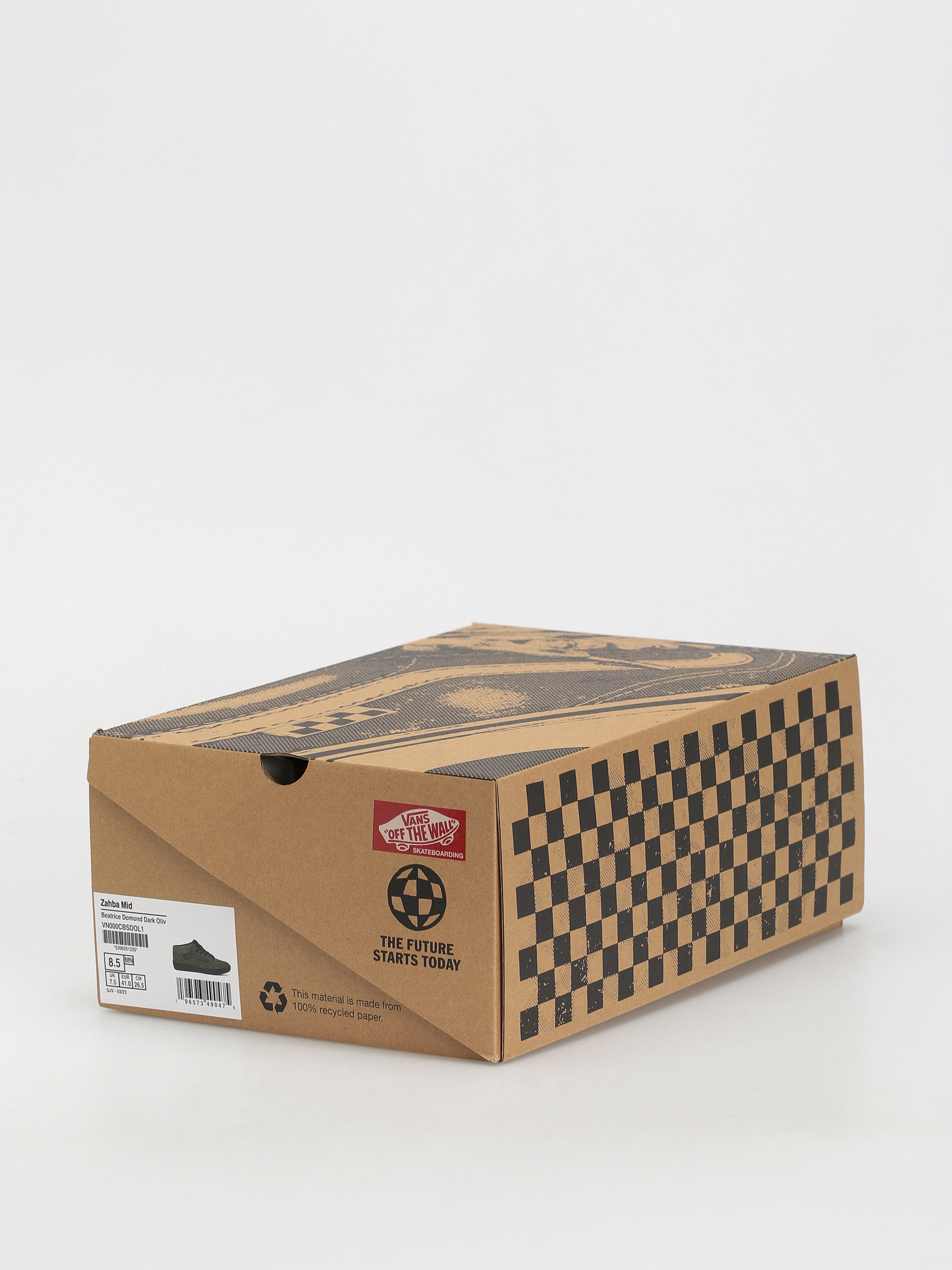 Vans Zahba Mid X Beatrice Domond Cipők (dark olive)