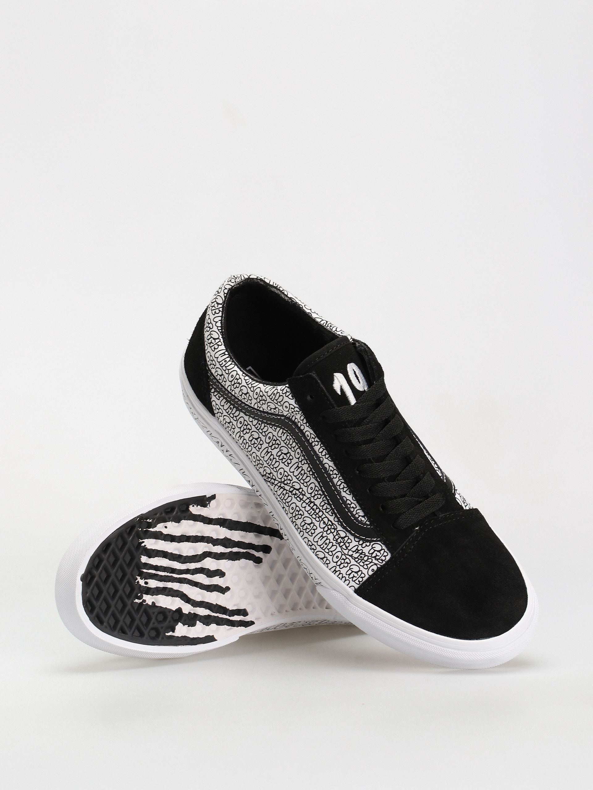 Vans Old Skool Cipők (black/black white)