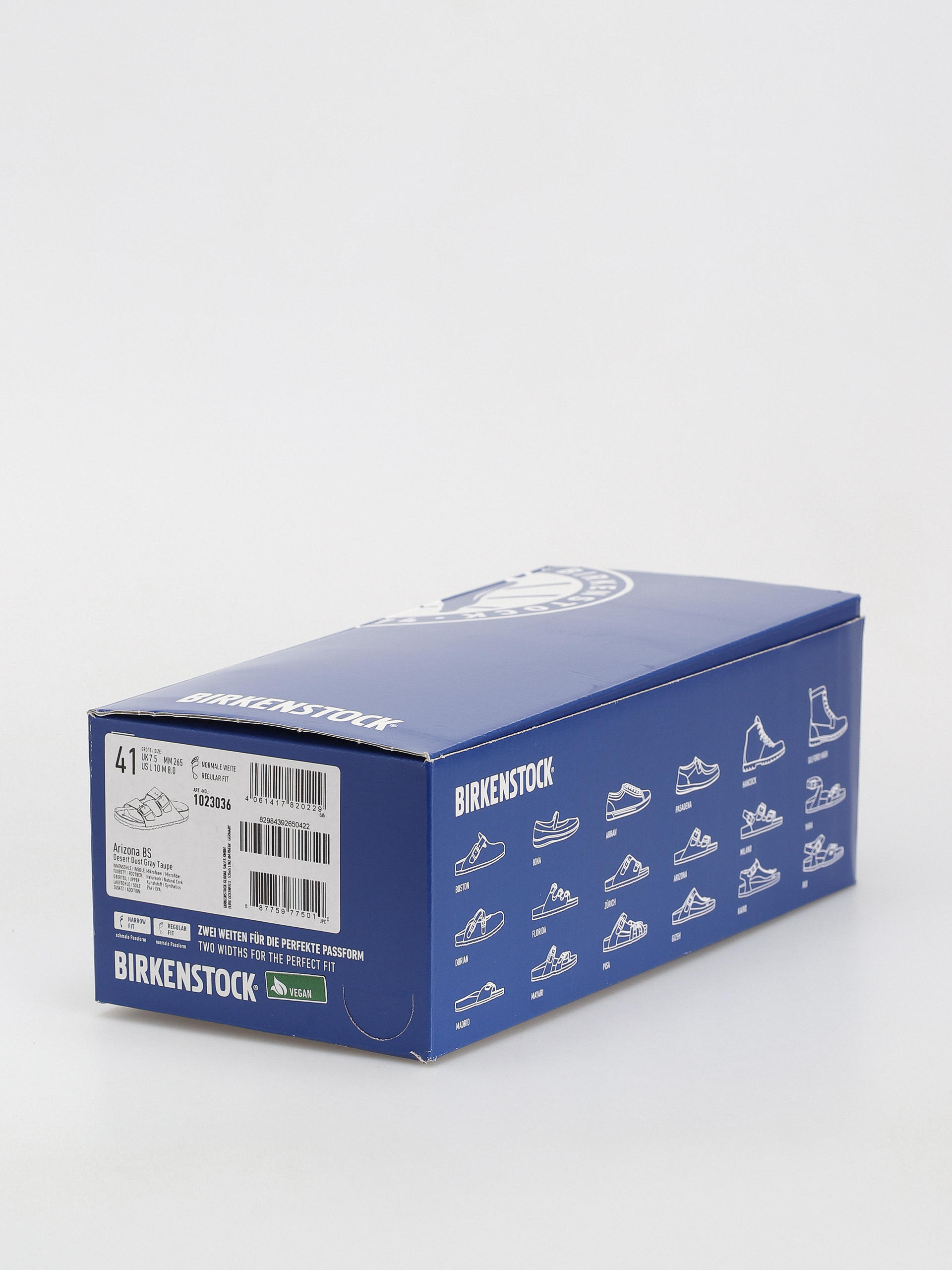 Birkenstock Arizona Microfibre Regular Flip-flop papucsok (desert dust gray taupe)