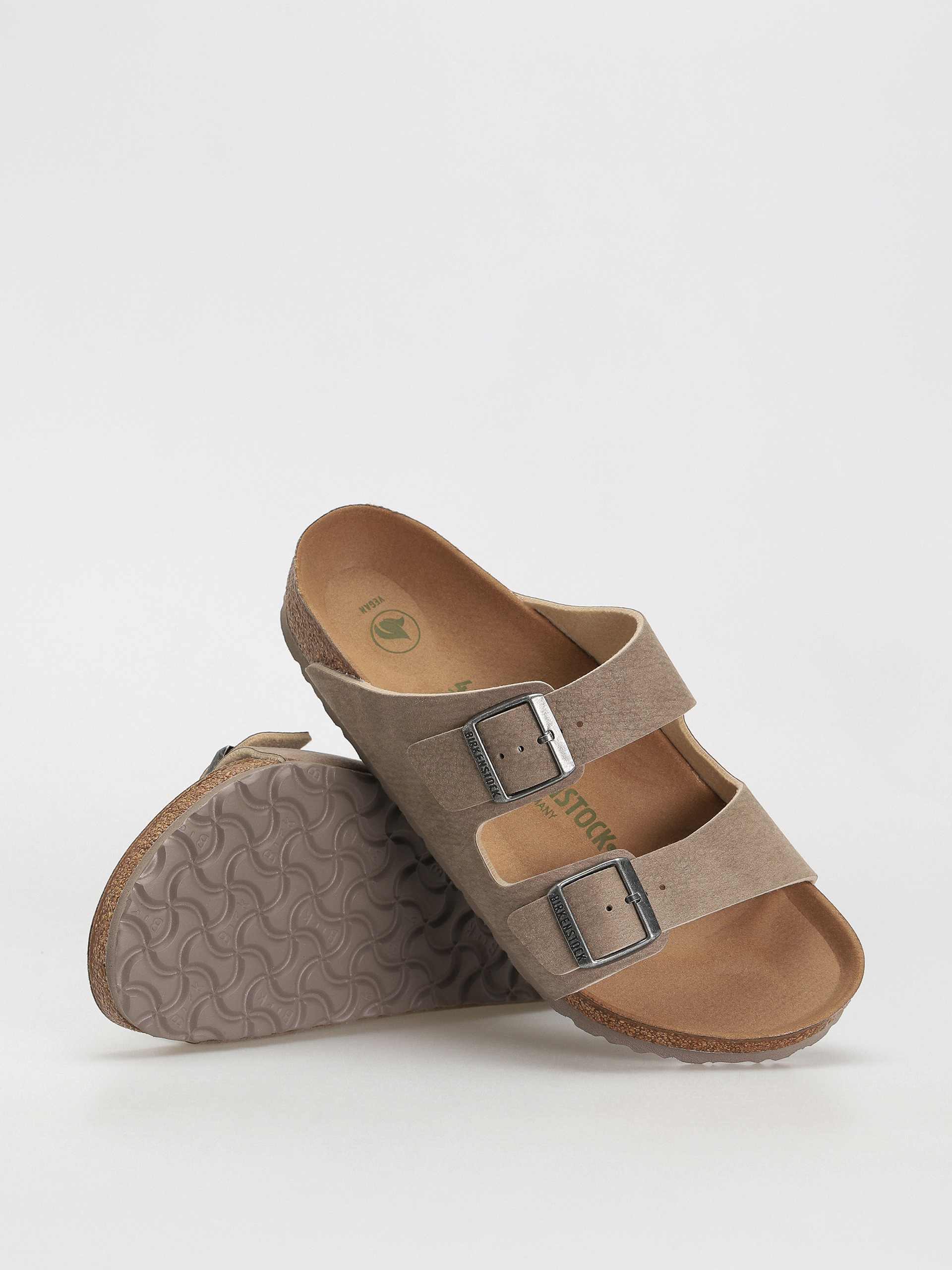 Birkenstock Arizona Microfibre Regular Flip-flop papucsok (desert dust gray taupe)