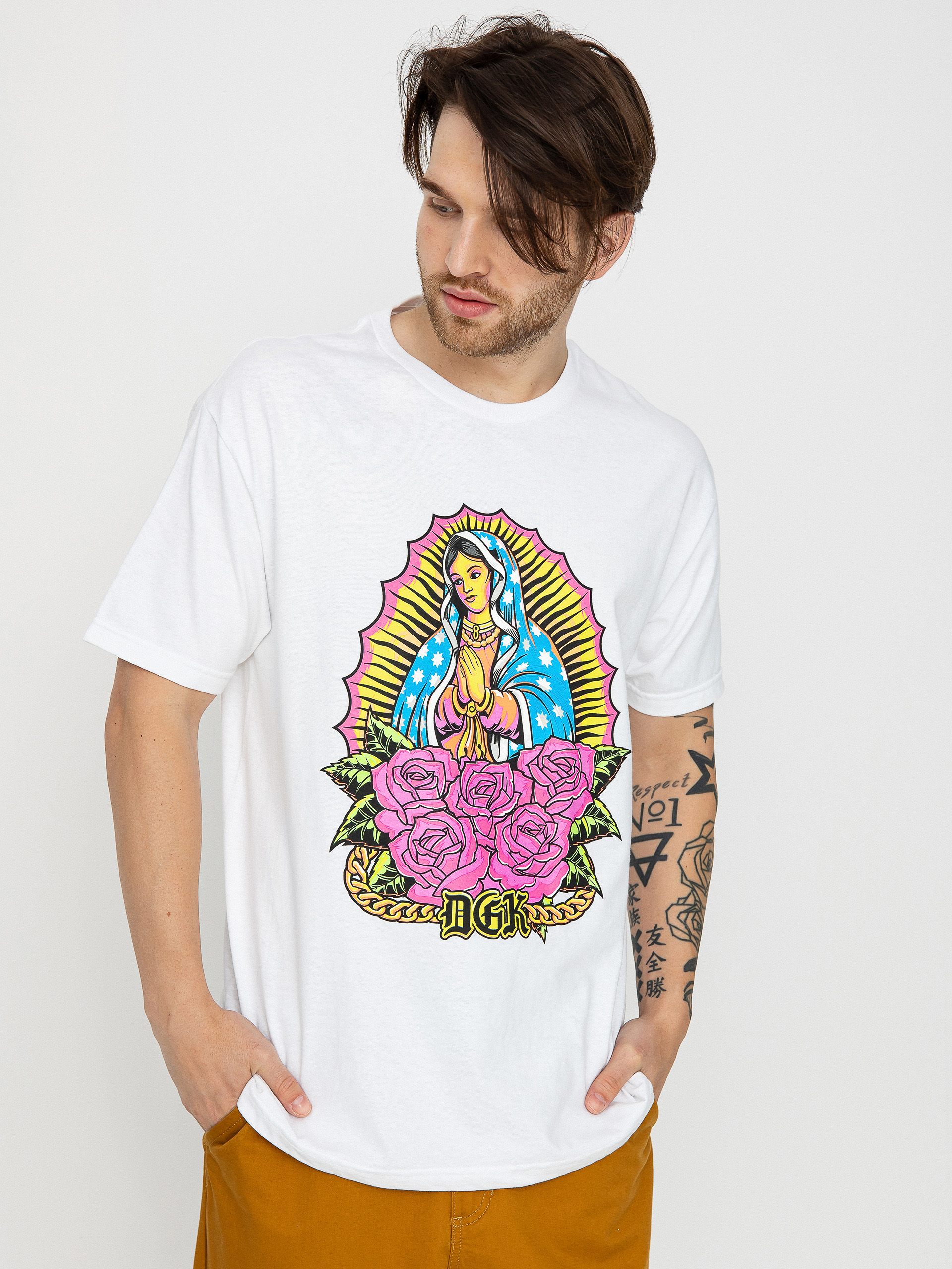 DGK Day Glo póló (white)