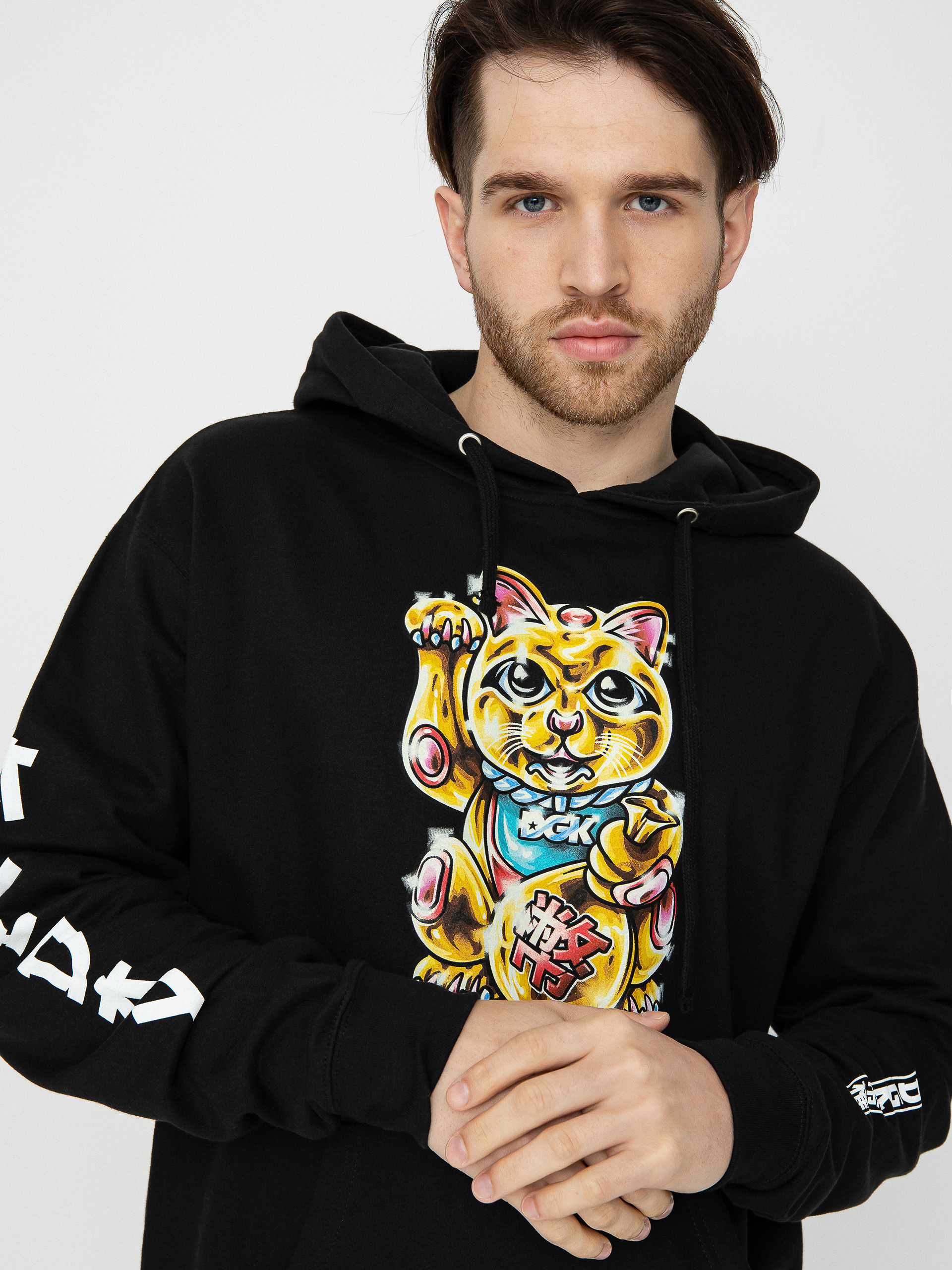 DGK Golden Cat HD Kapucnis pulóver (black)