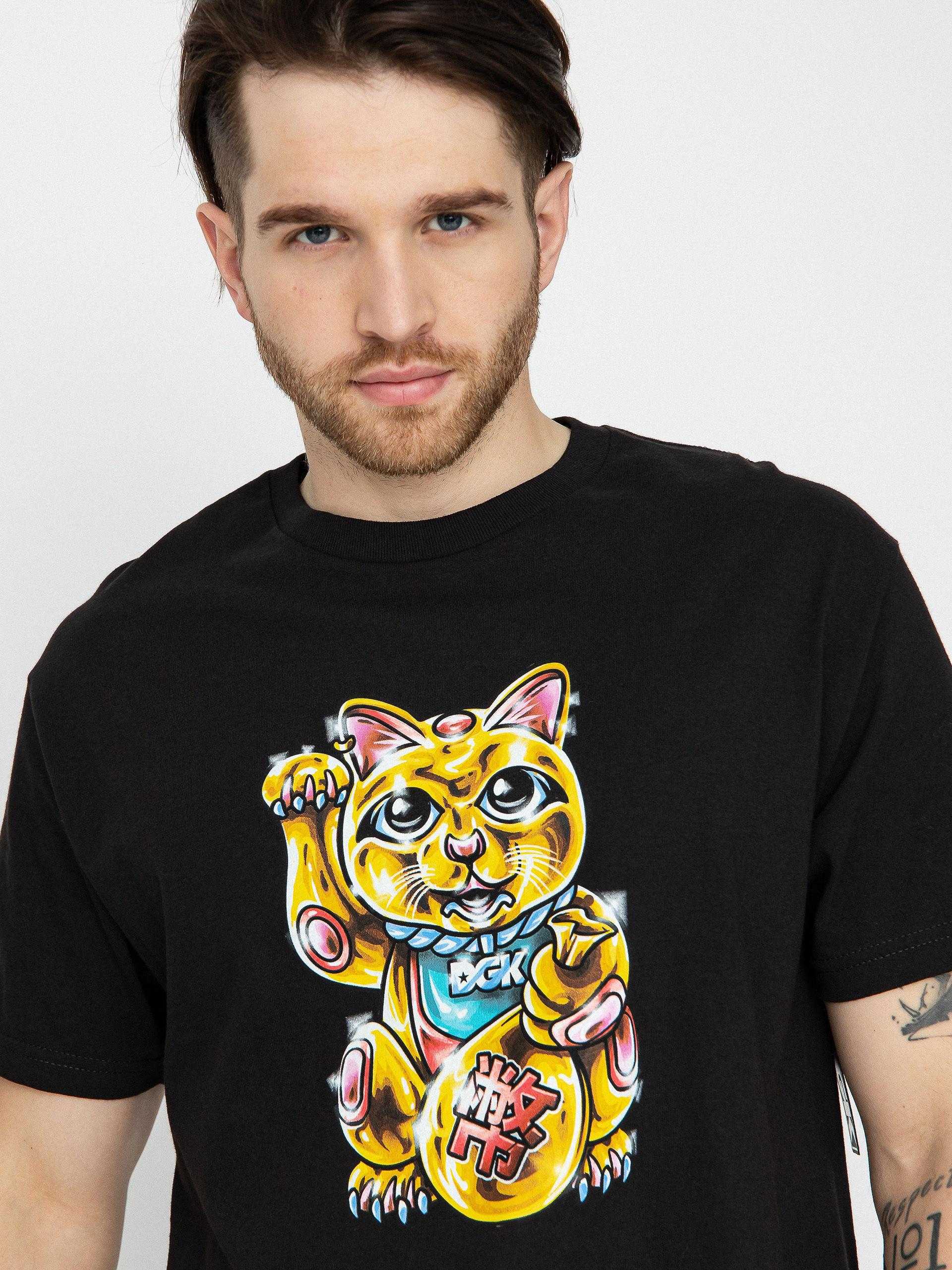 DGK Golden Cat póló (black)