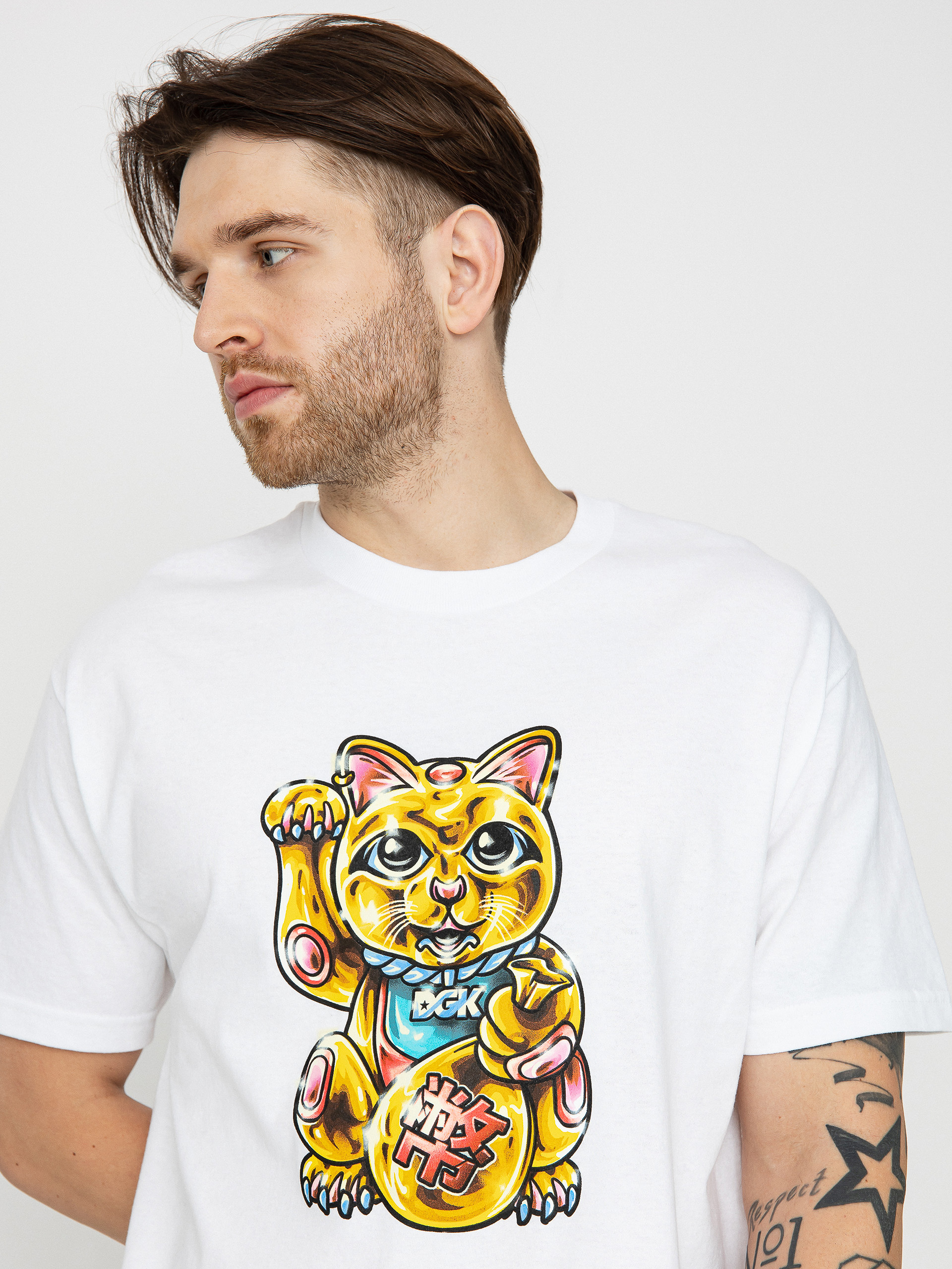 DGK Golden Cat póló (white)