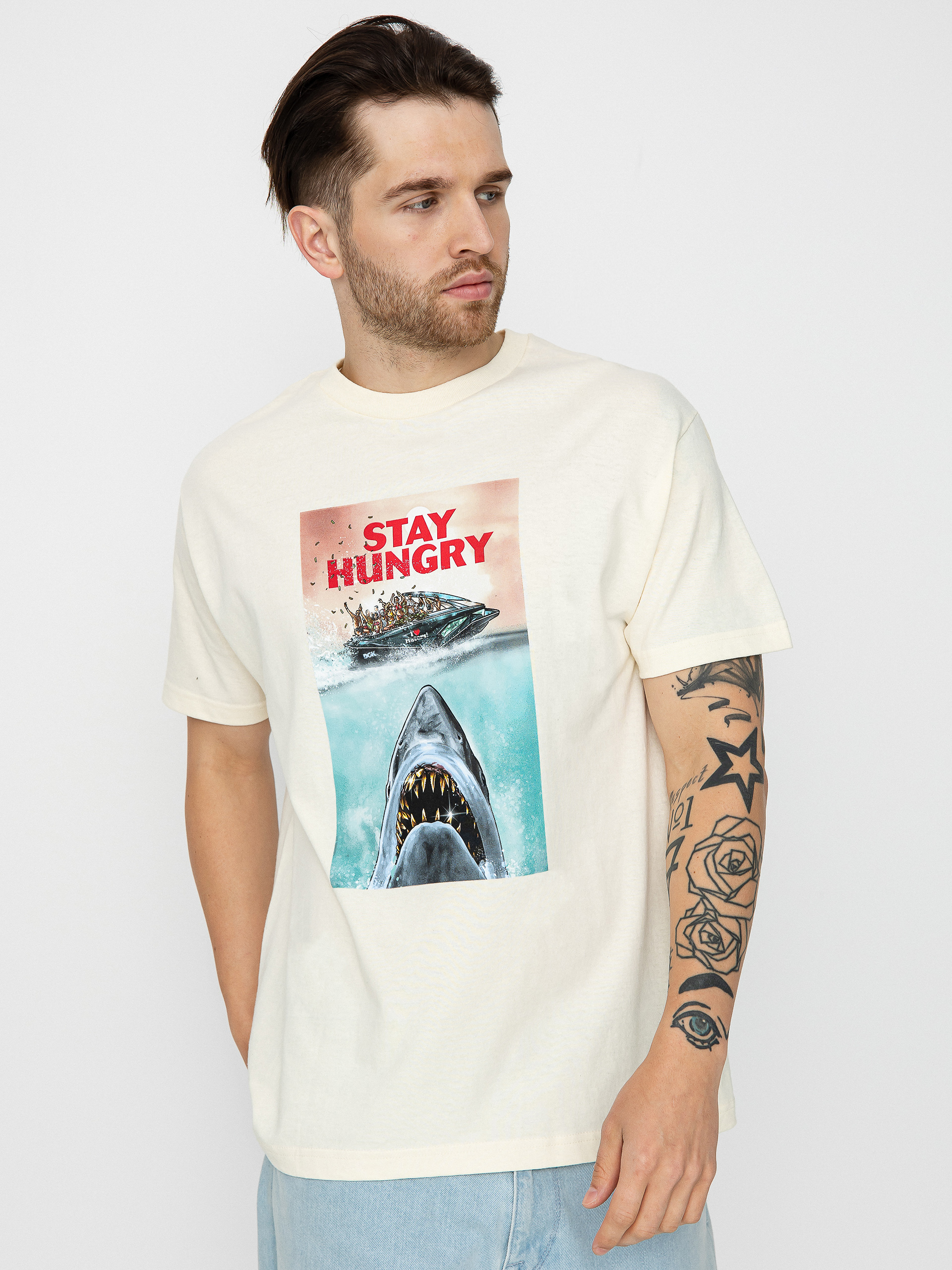 DGK Predator póló (cream)