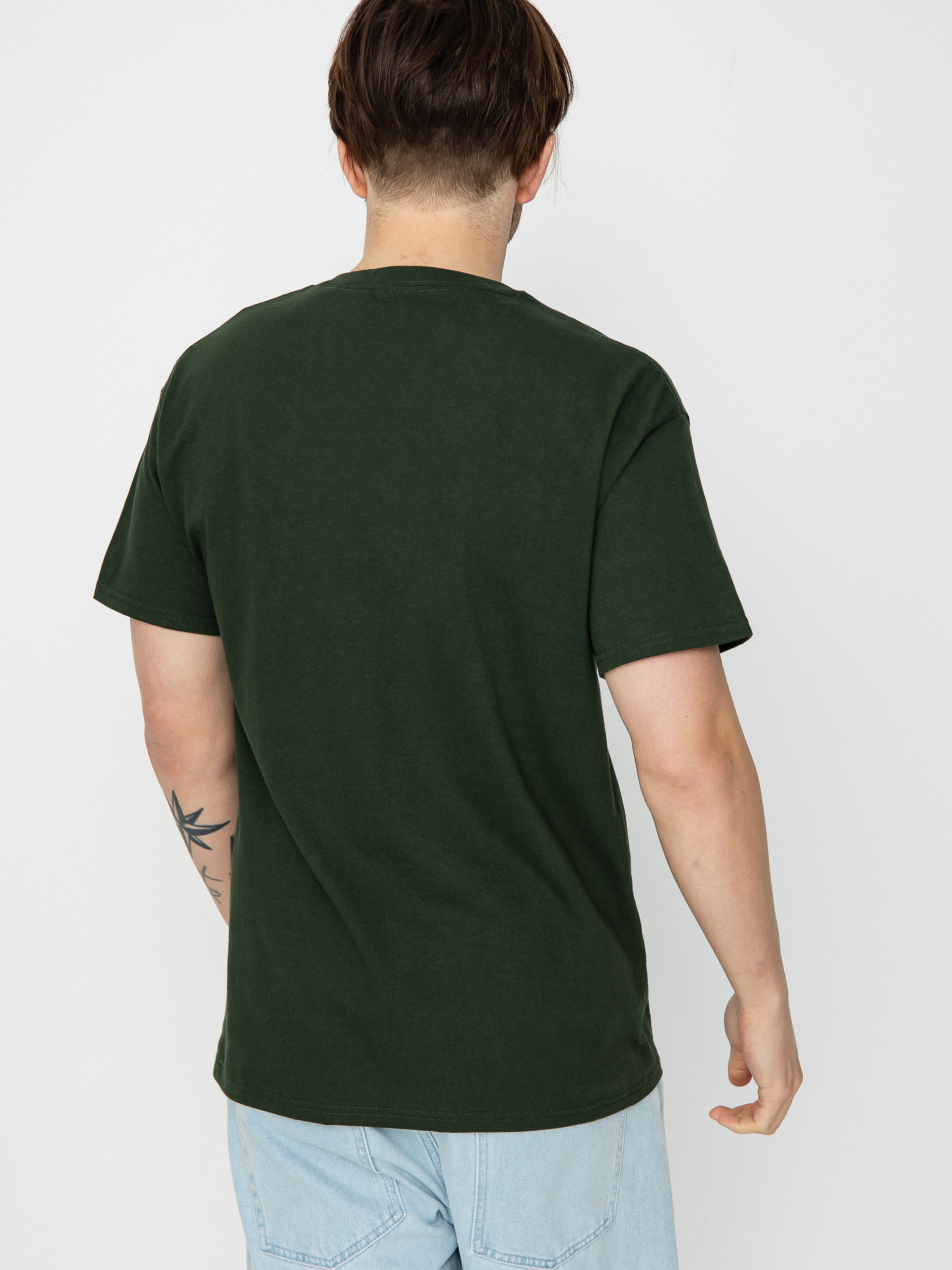 Antihero Lil Pigeon póló (forest green w/multi color print)