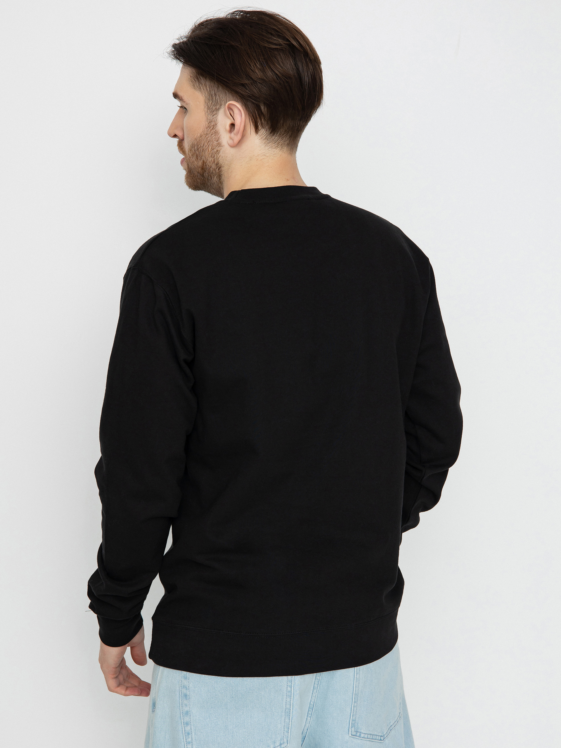 Spitfire Lil Bighead Fill Pulóver (black w/red/gold/white embroidery)