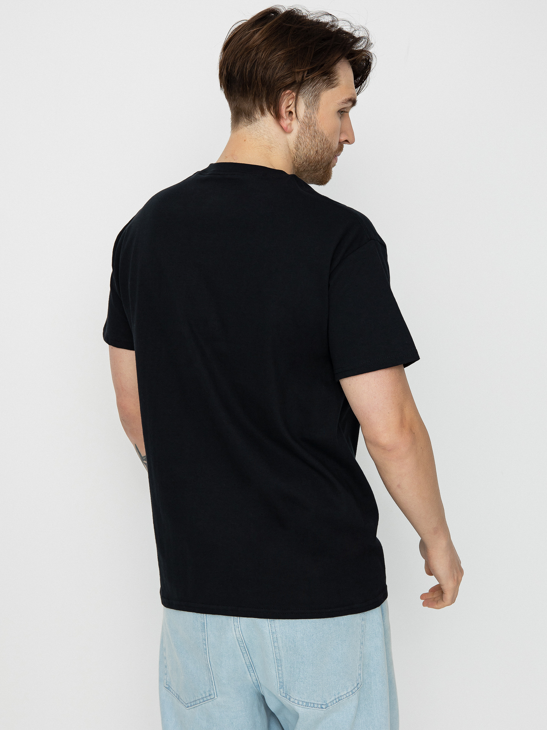 Spitfire Lil Bighead póló (black w/gold print)