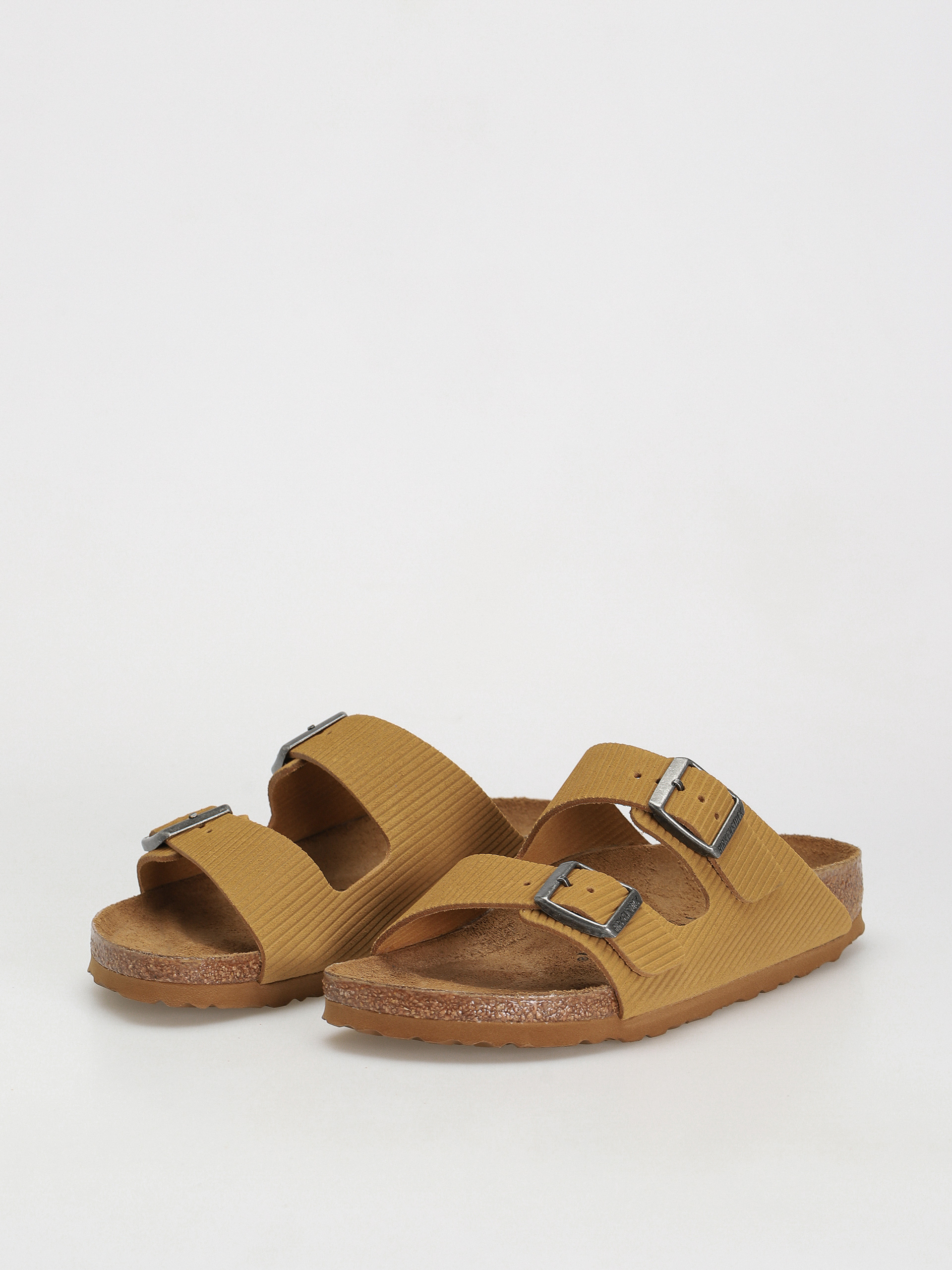 Birkenstock Arizona Suede Embossed Narrow Flip-flop papucsok Wmn (corduroy cork brown)