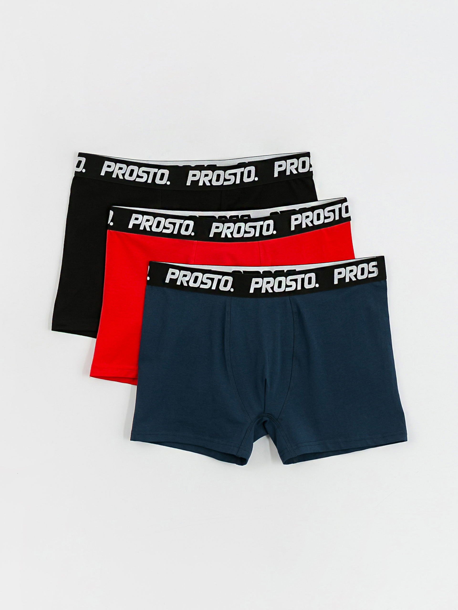 Prosto Bokserki Boxers 3pack Alsónemű (multi)