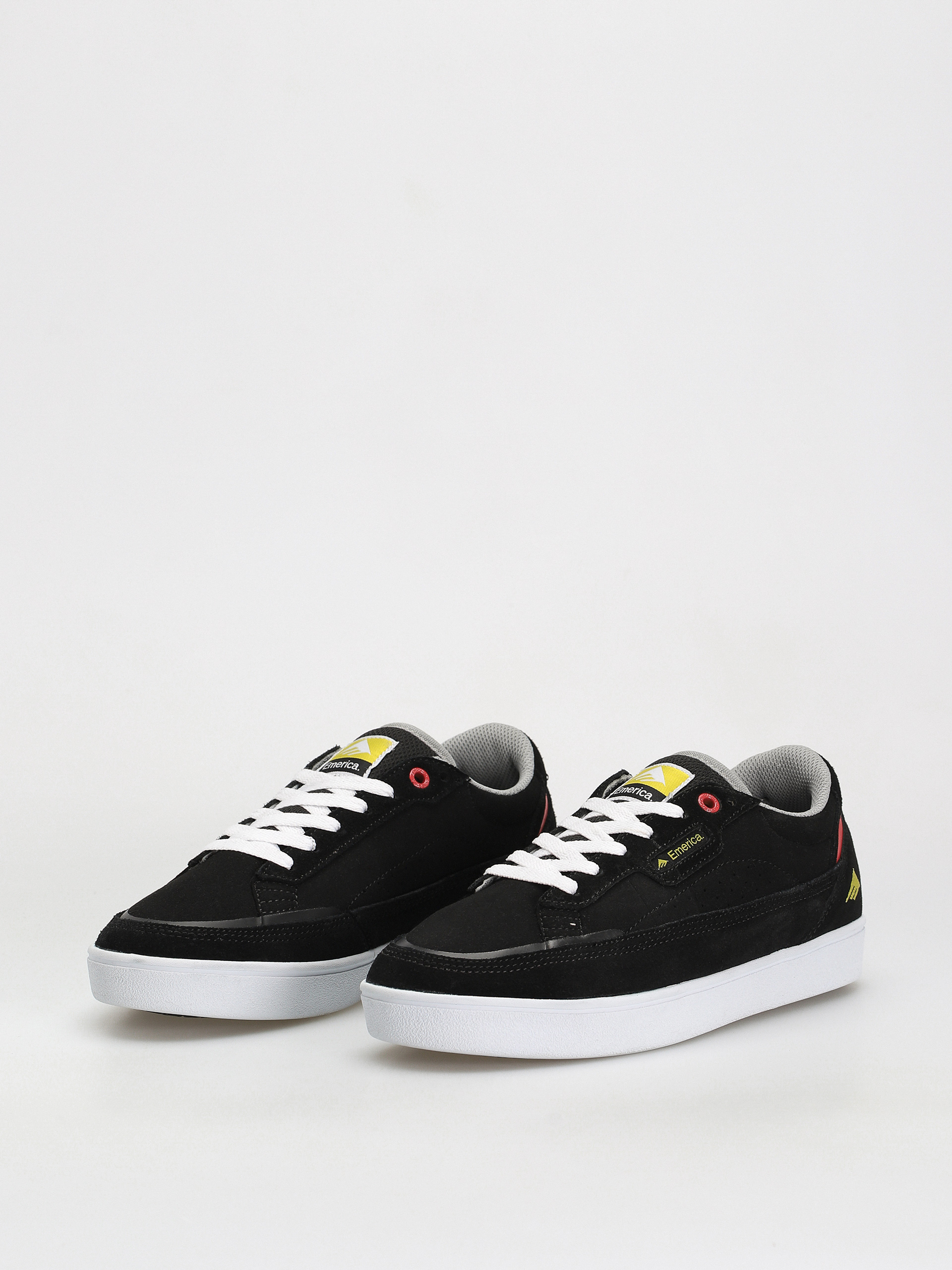 Emerica Gamma Cipők (black/white/red)