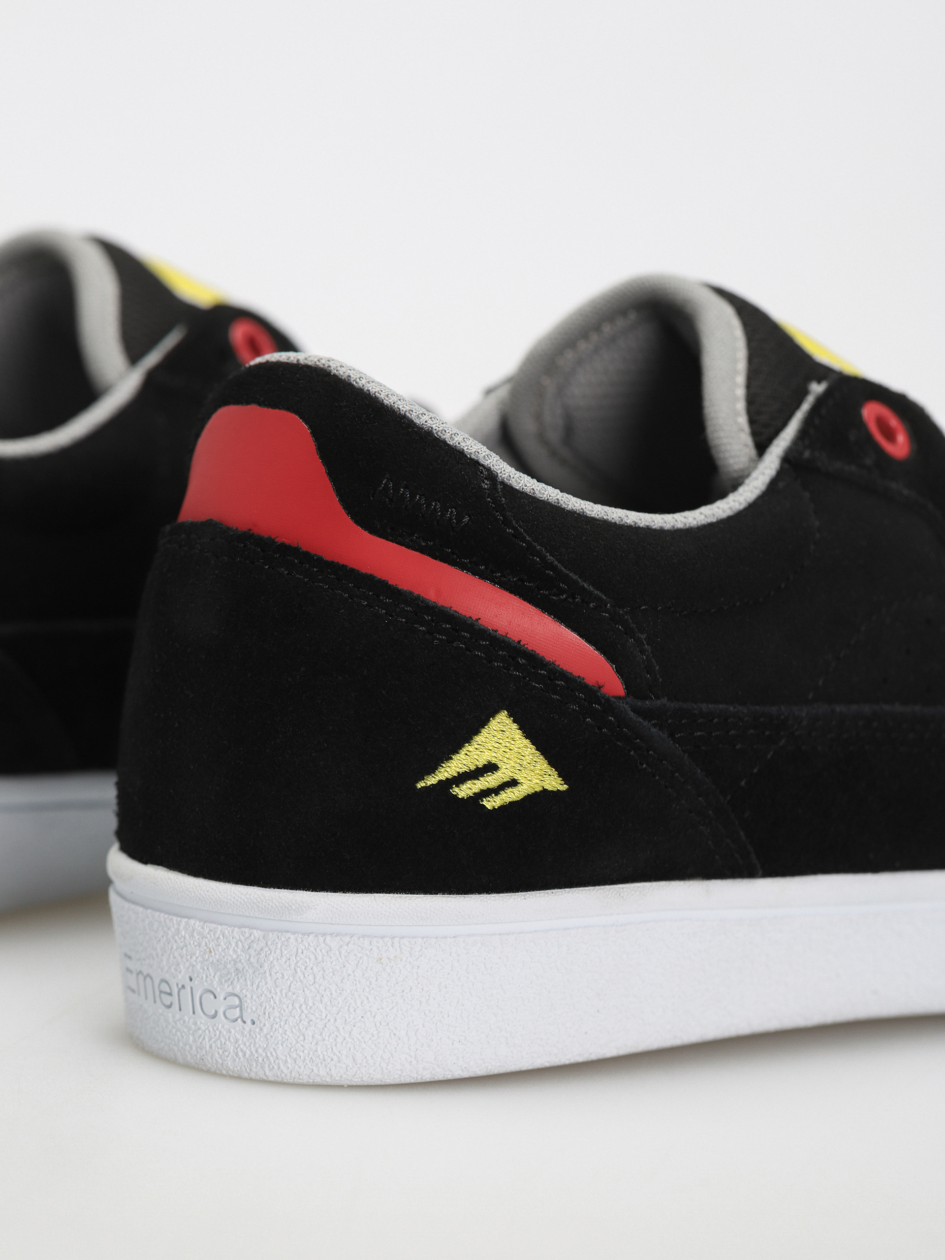 Emerica Gamma Cipők (black/white/red)