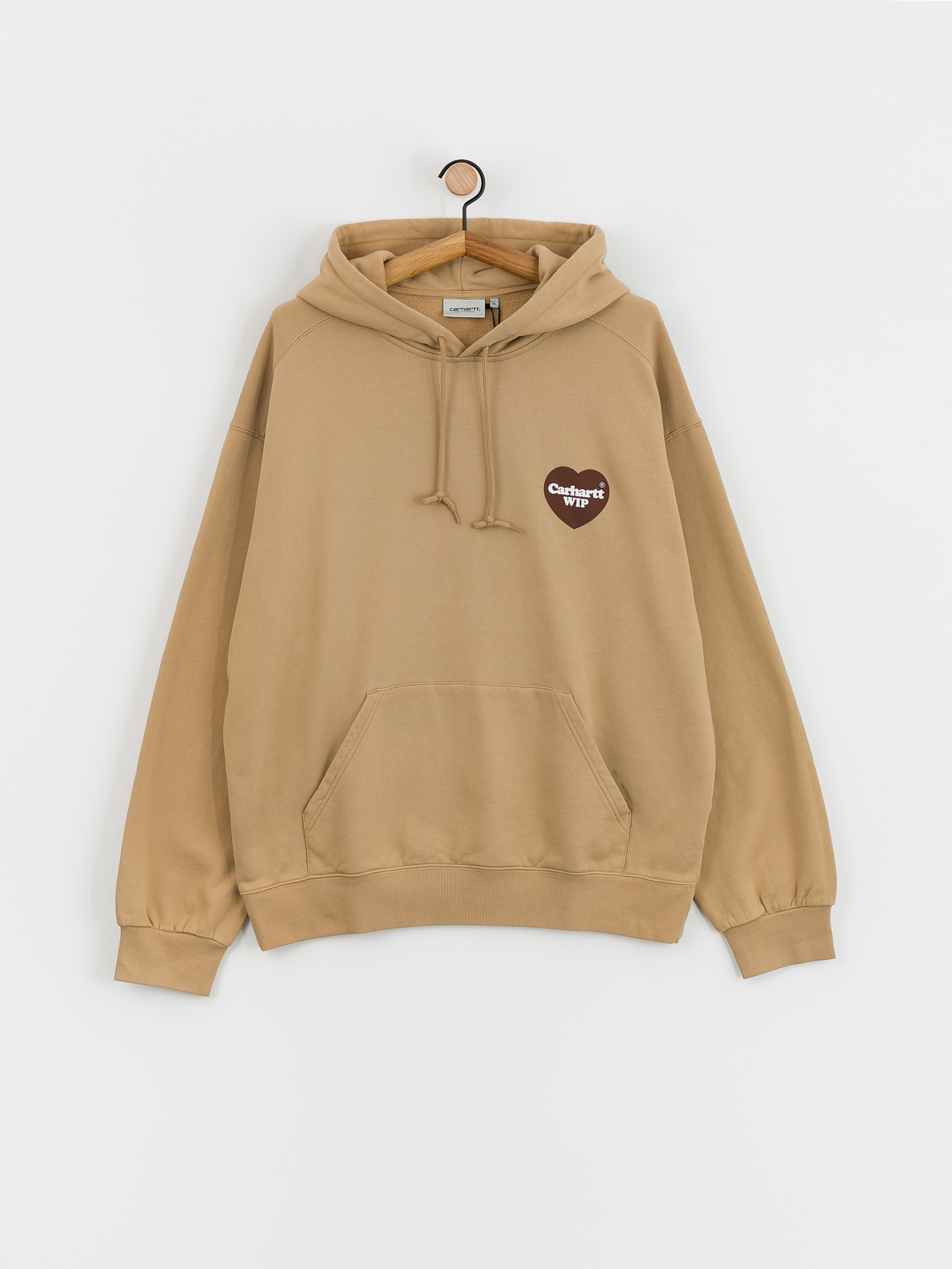 Carhartt WIP Heart HD Kapucnis pulóver (dusty h brown)
