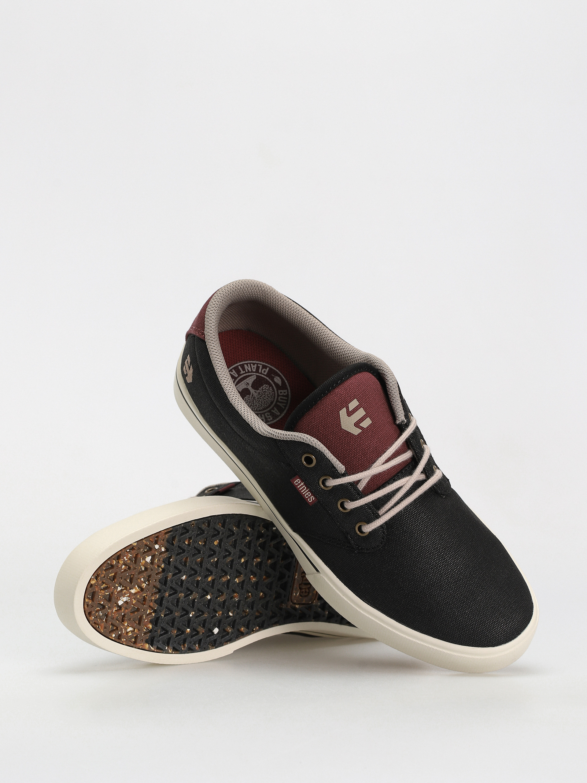 Etnies Jameson 2 Eco Cipők (black/red/beige)