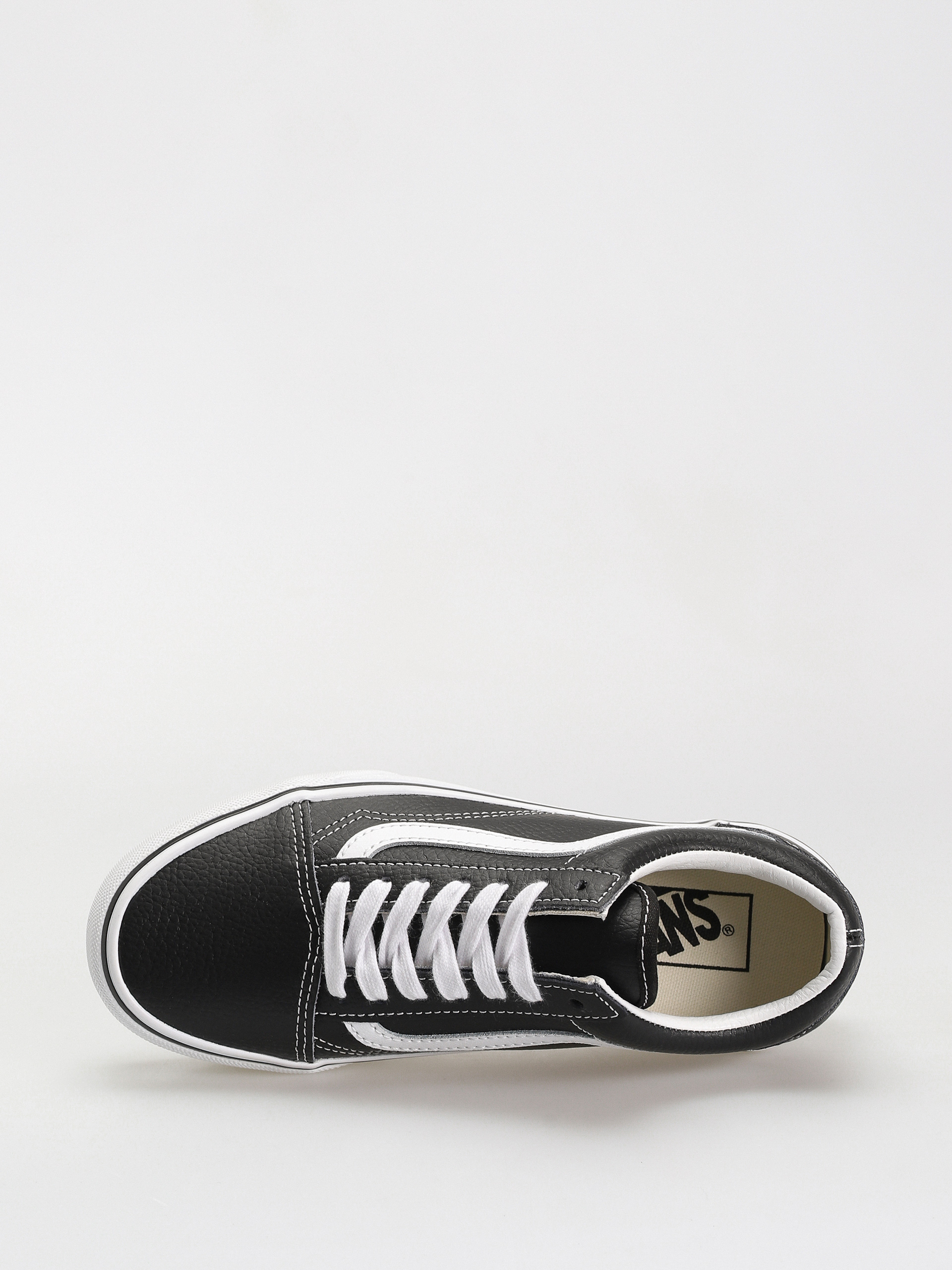 Vans Old Skool Stackform Cipők (leather black/true white)
