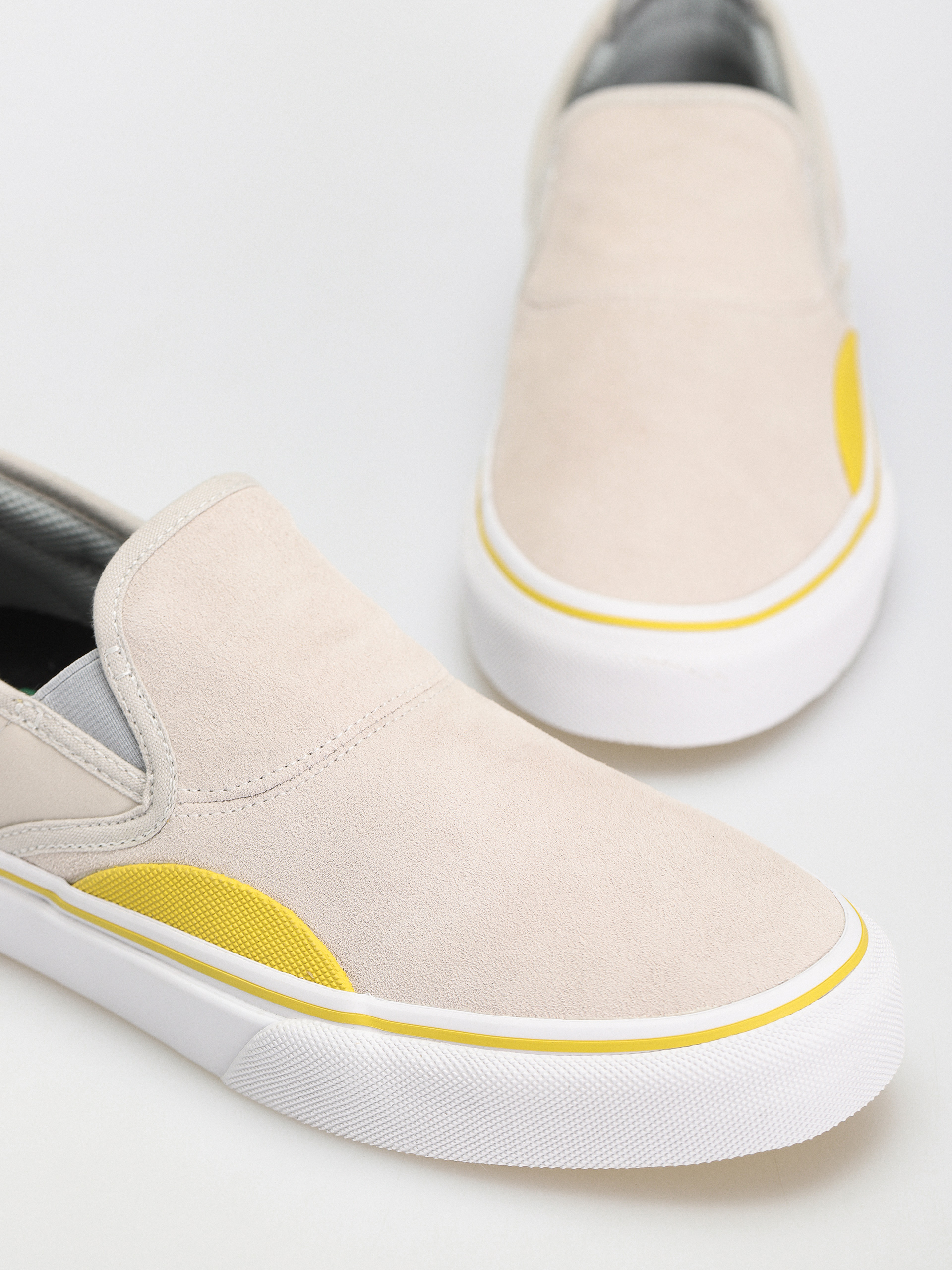 Emerica Wino G6 Slip On Cipők (grey/yellow)