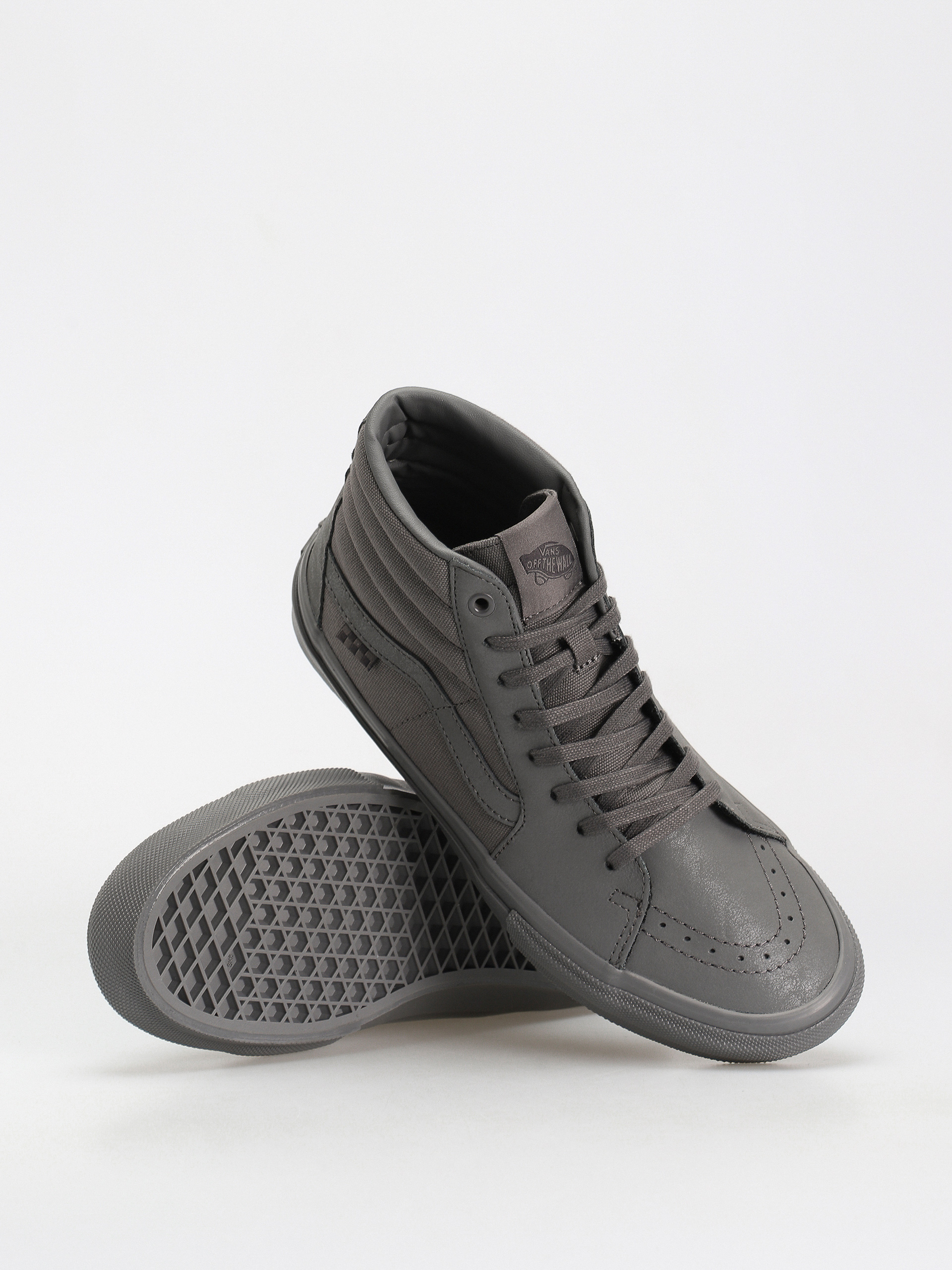 Vans Skate Sk8 Hi Cipők (mono pewter)