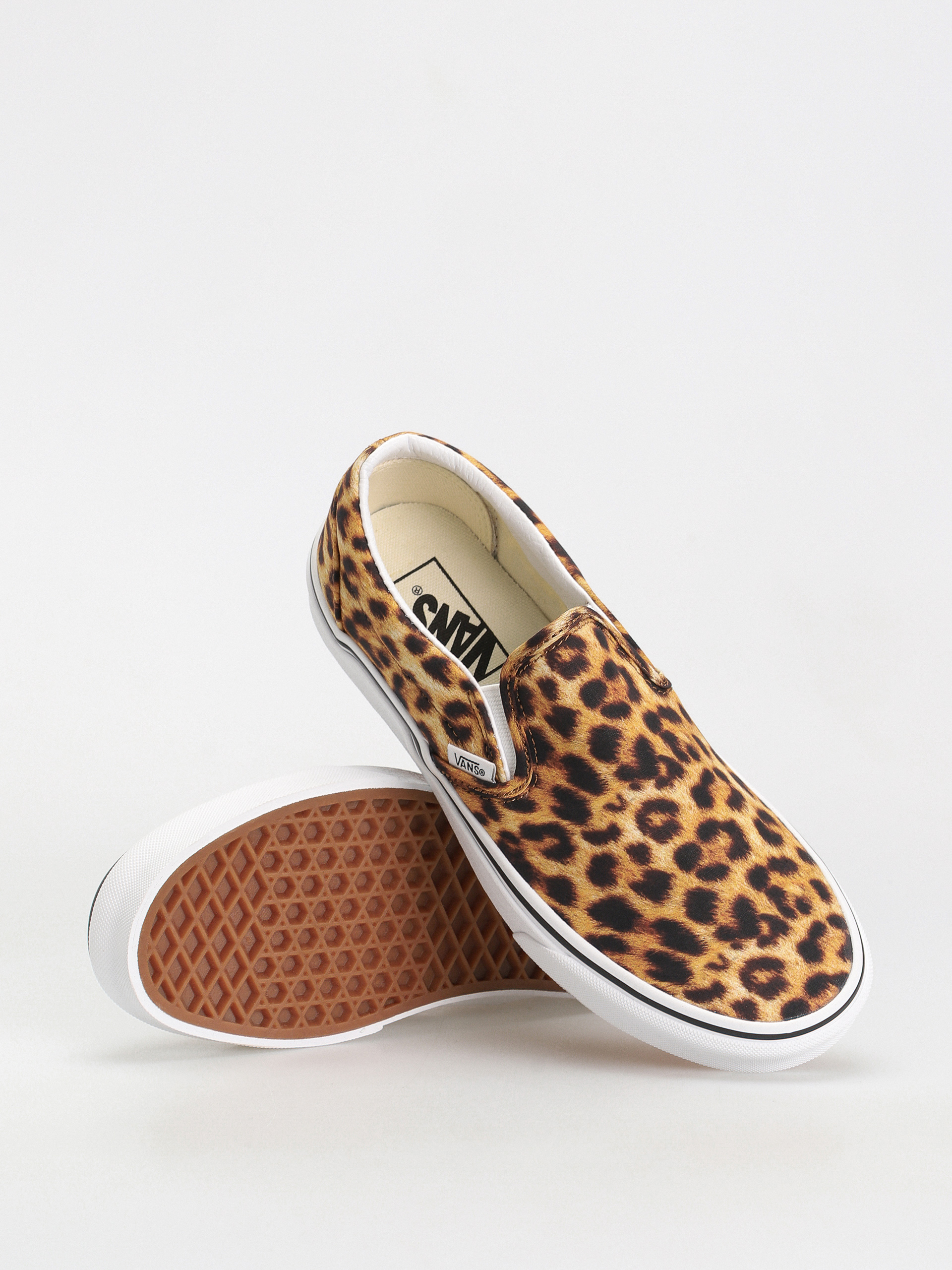 Vans Classic Slip On Cipők (leopard black/true white)