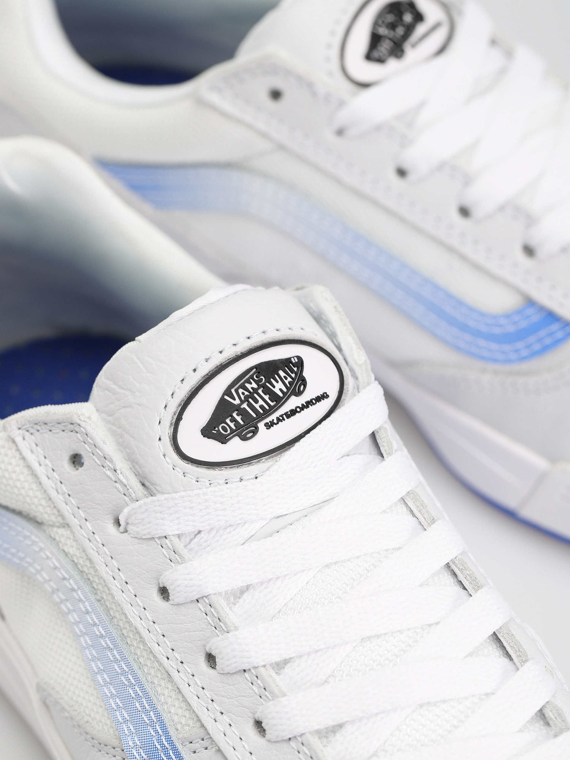 Vans Zahba Cipők (leather classic white/navy)