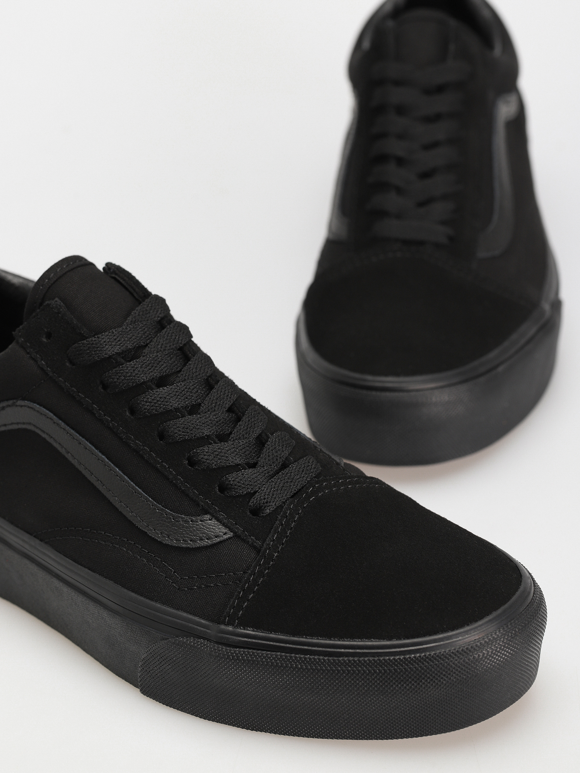 Vans Old Skool Platform Cipők (black/black)