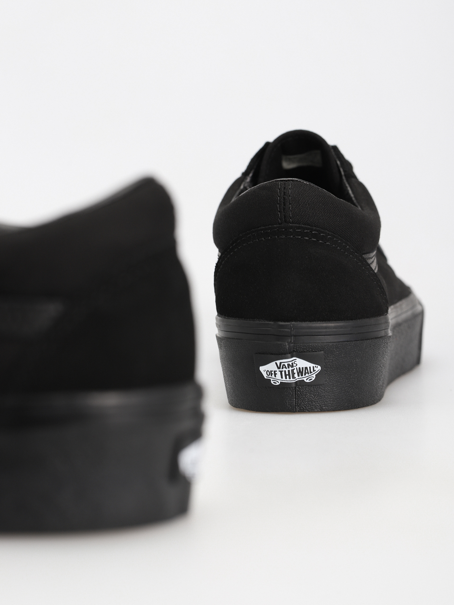 Vans Old Skool Platform Cipők (black/black)