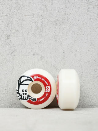 Kerekek Mob Skateboards Skull (white/red)