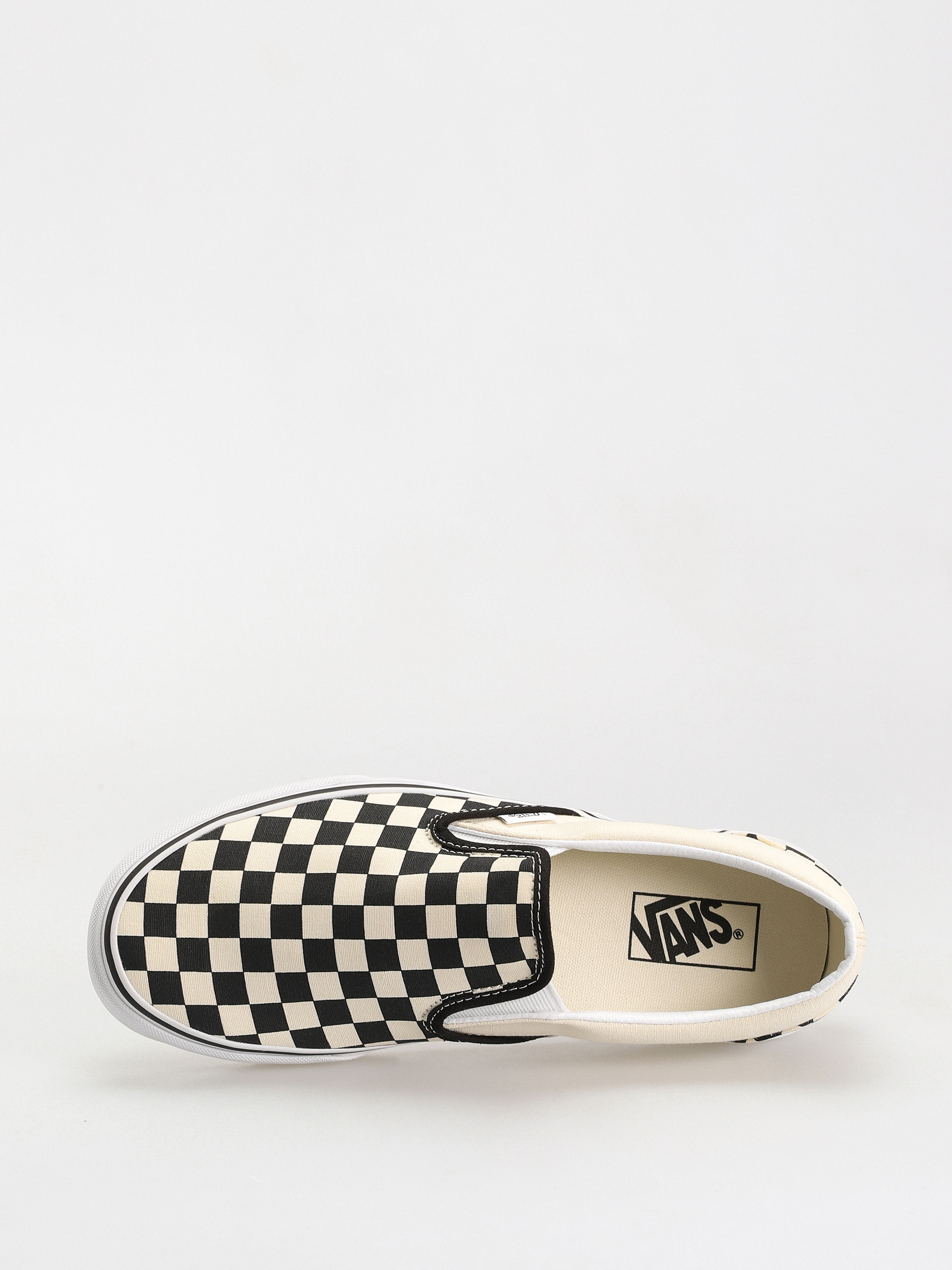 Vans Classic Slip On Cipők (blk&whtchckerboard/wht)