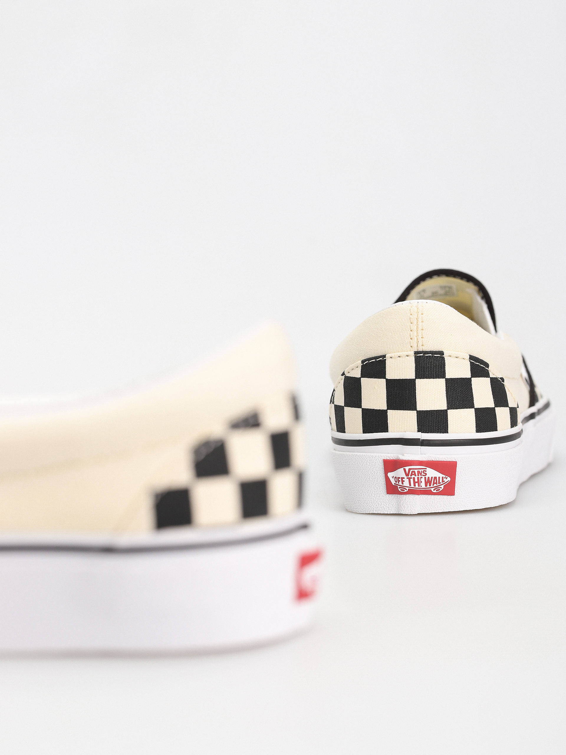 Vans Classic Slip On Cipők (blk&whtchckerboard/wht)