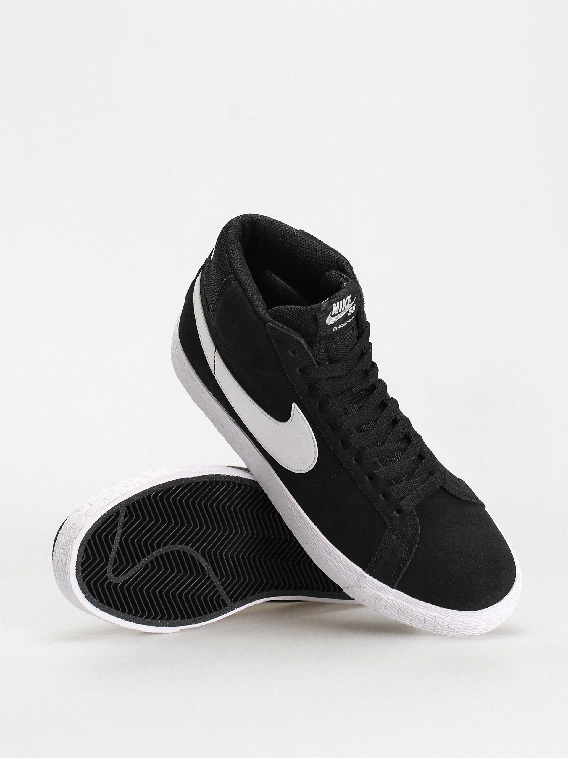 Nike SB Zoom Blazer Mid Cipők (black/white white white)