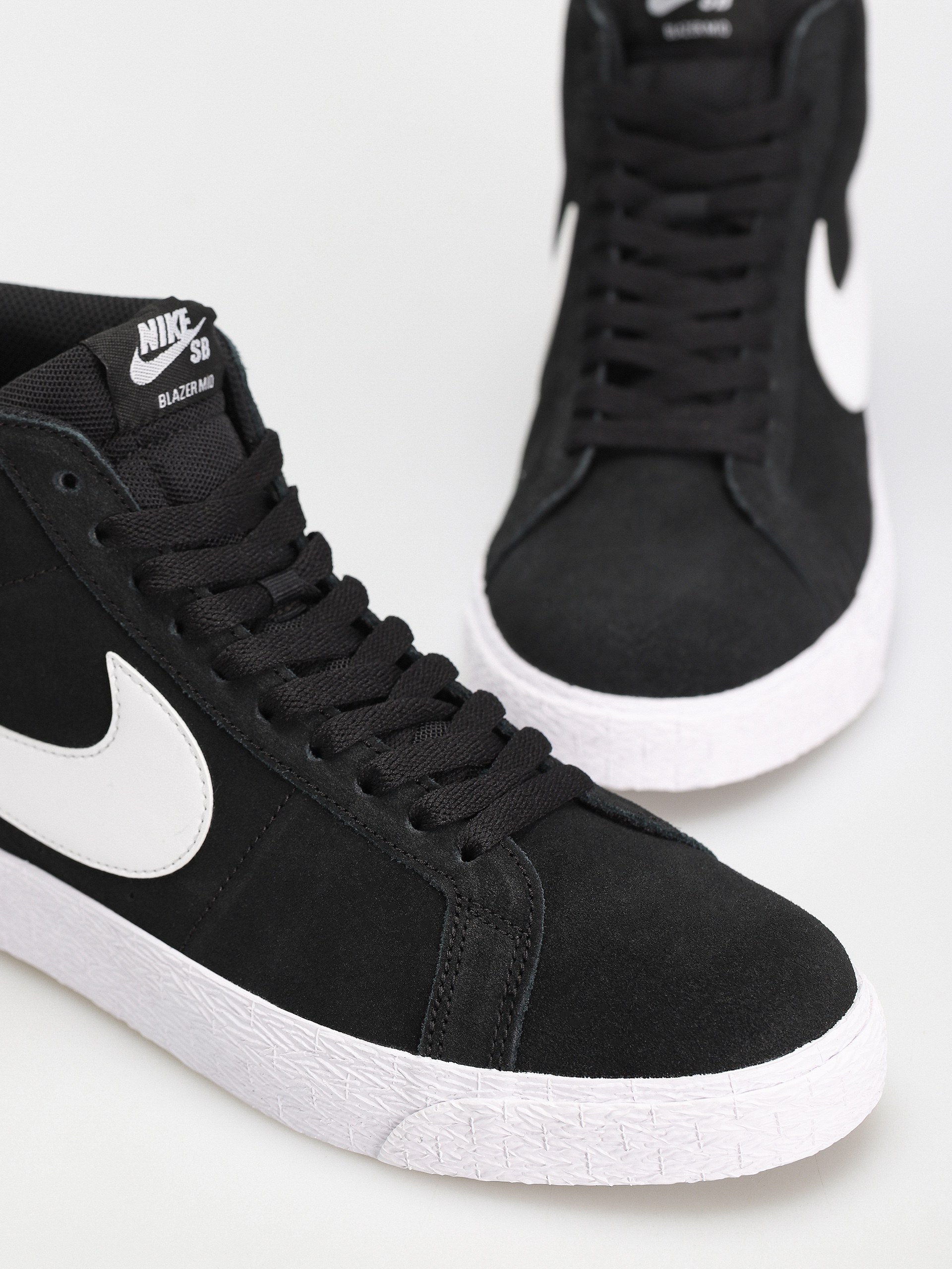 Nike SB Zoom Blazer Mid Cipők (black/white white white)