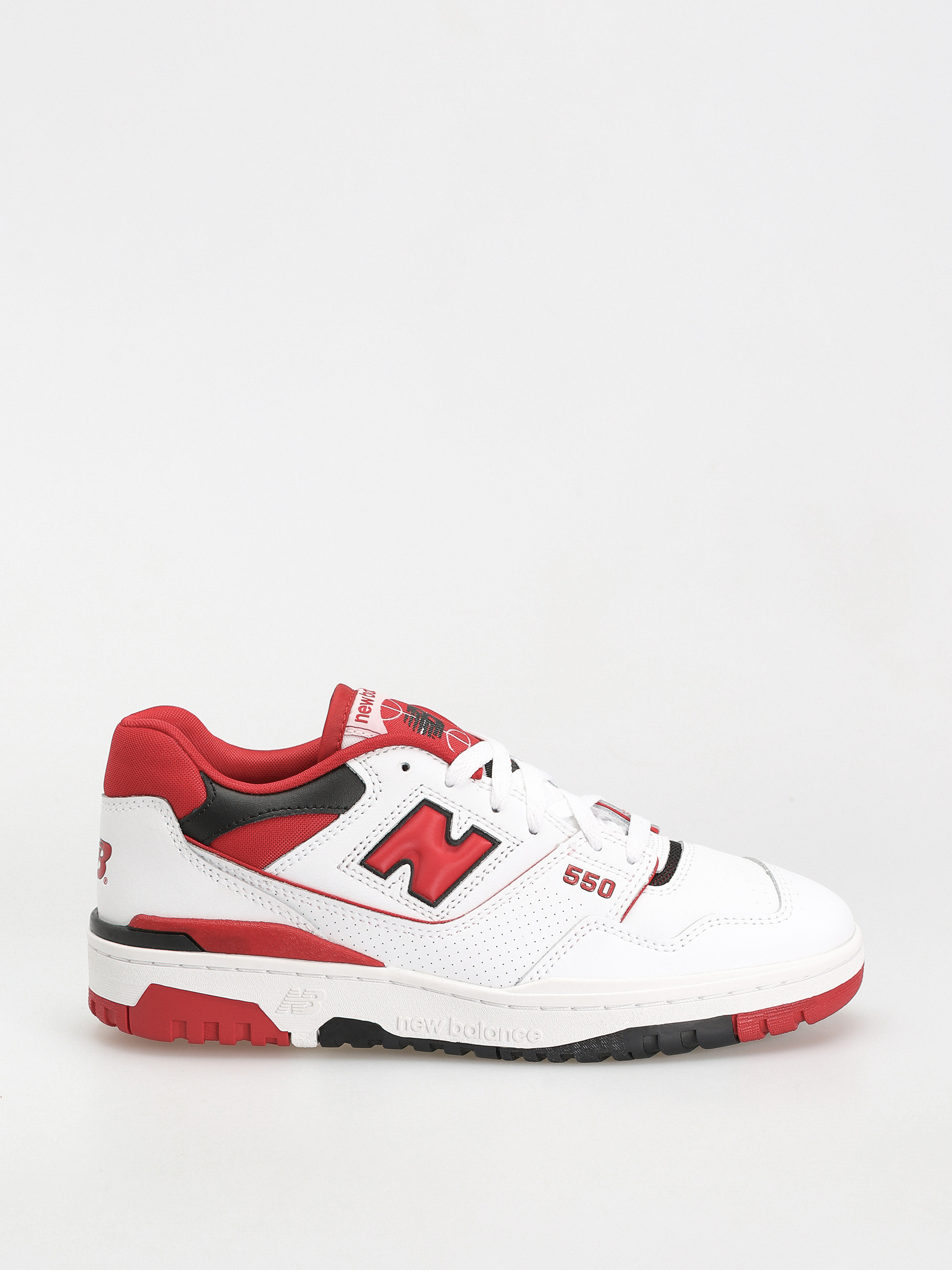 New Balance 550 Cipők (white/red)