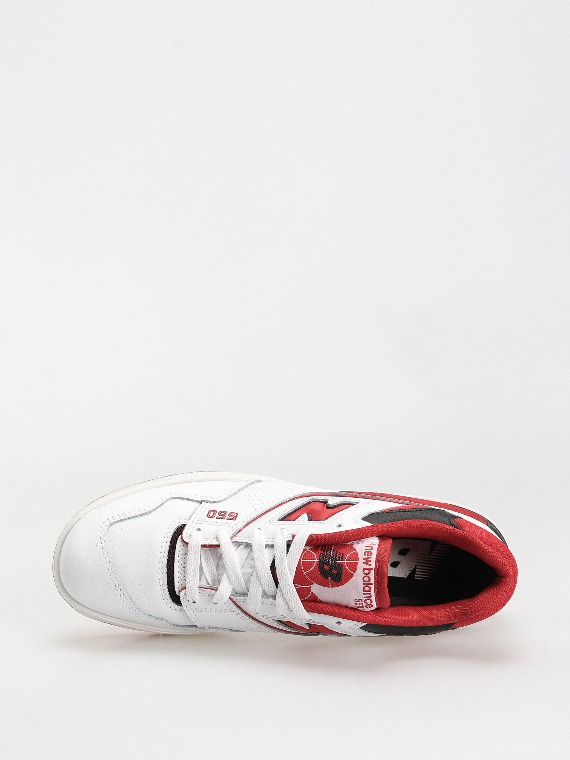 New Balance 550 Cipők (white/red)