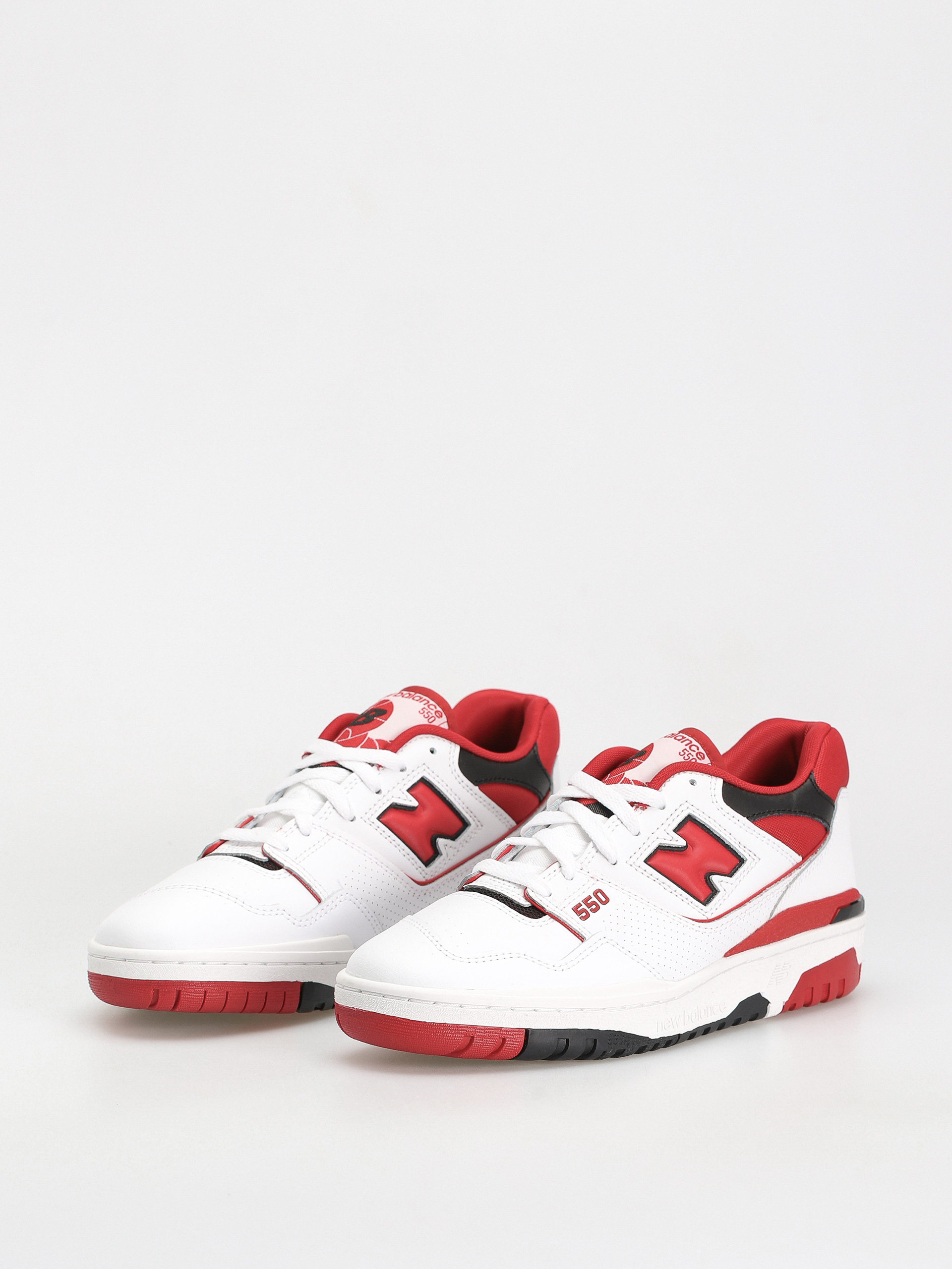 New Balance 550 Cipők (white/red)