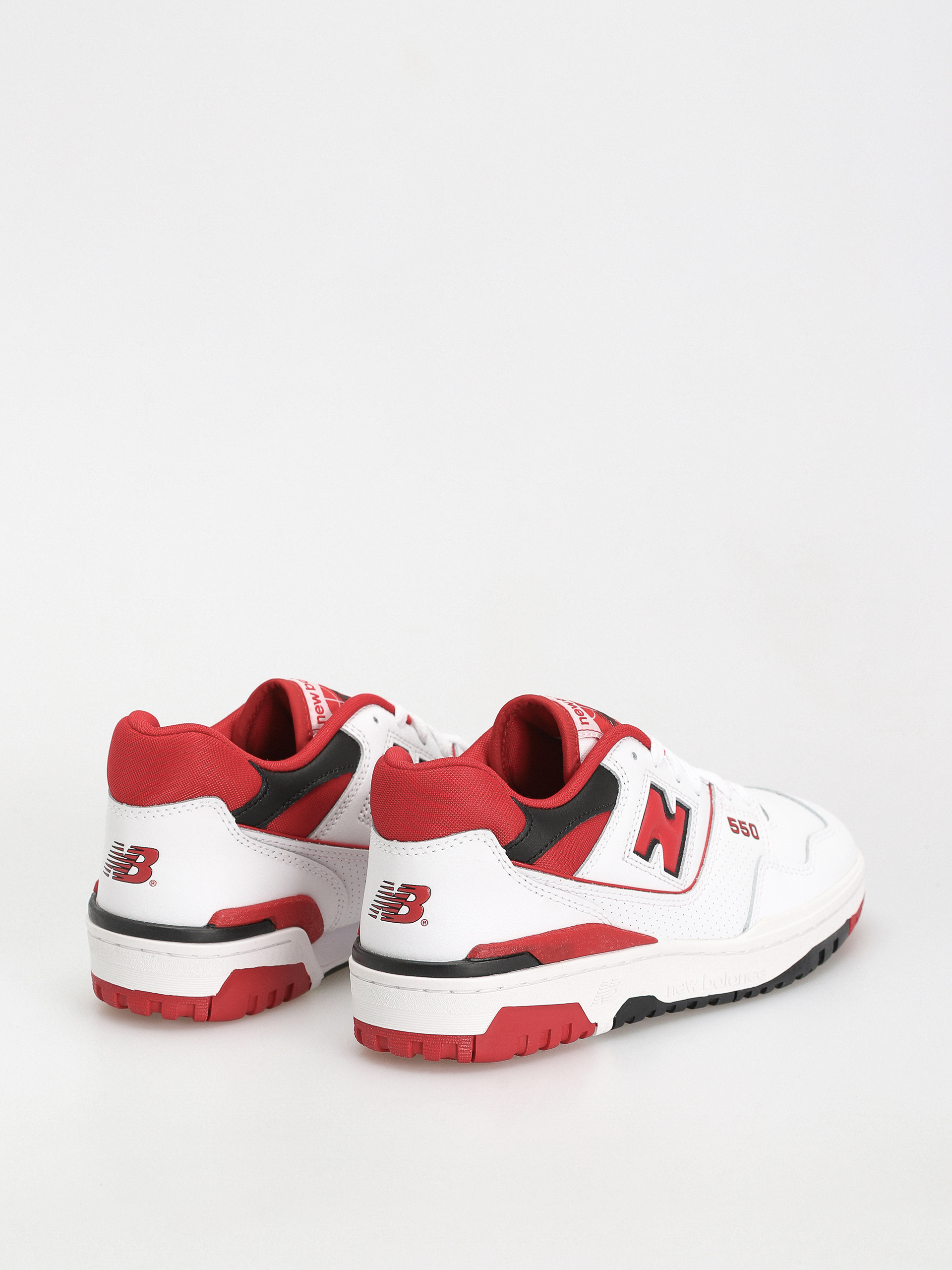 New Balance 550 Cipők (white/red)