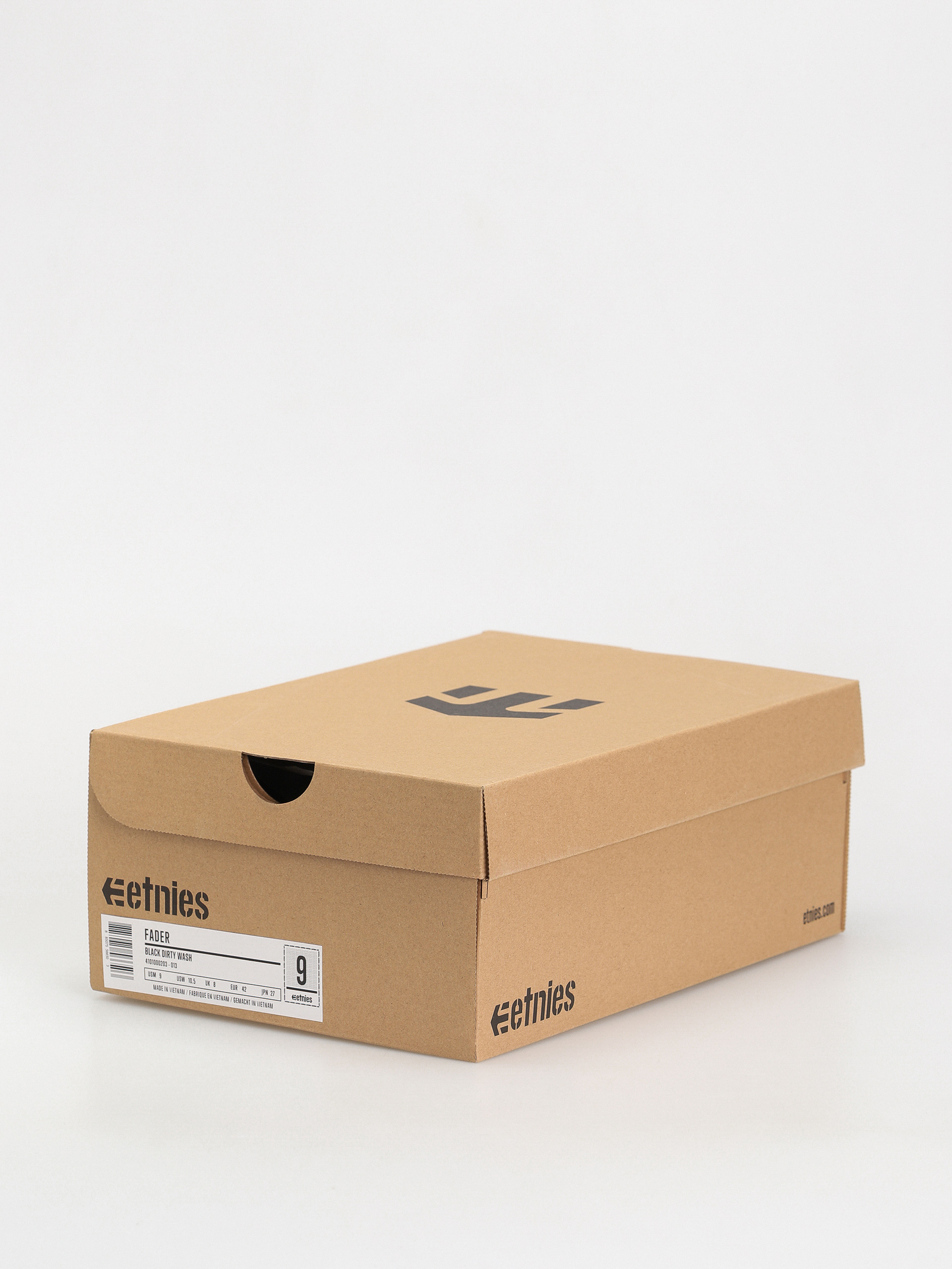 Etnies Fader Cipők (black dirty wash)