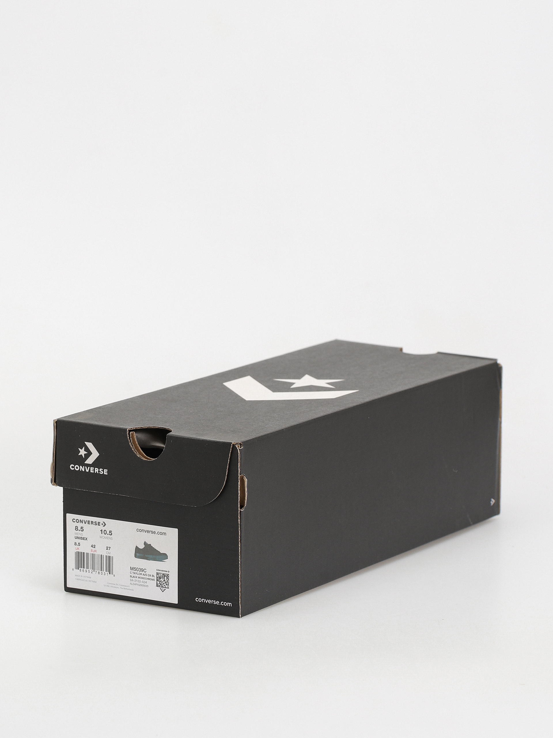 Converse Chuck Taylor All Star Ox Tornacipők (black/black)