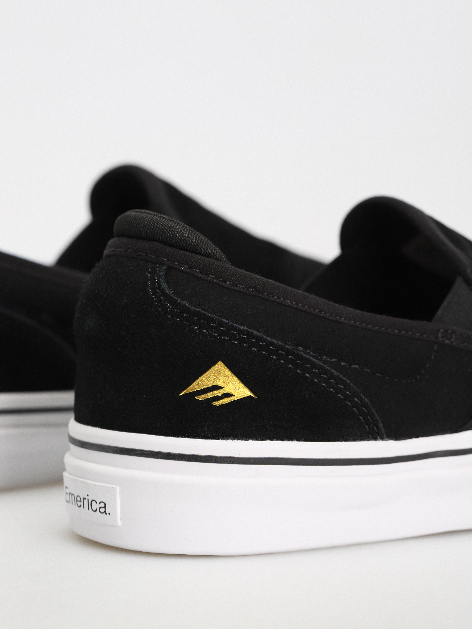 Emerica Wino G6 Slip On Cipők (black/white/gold)